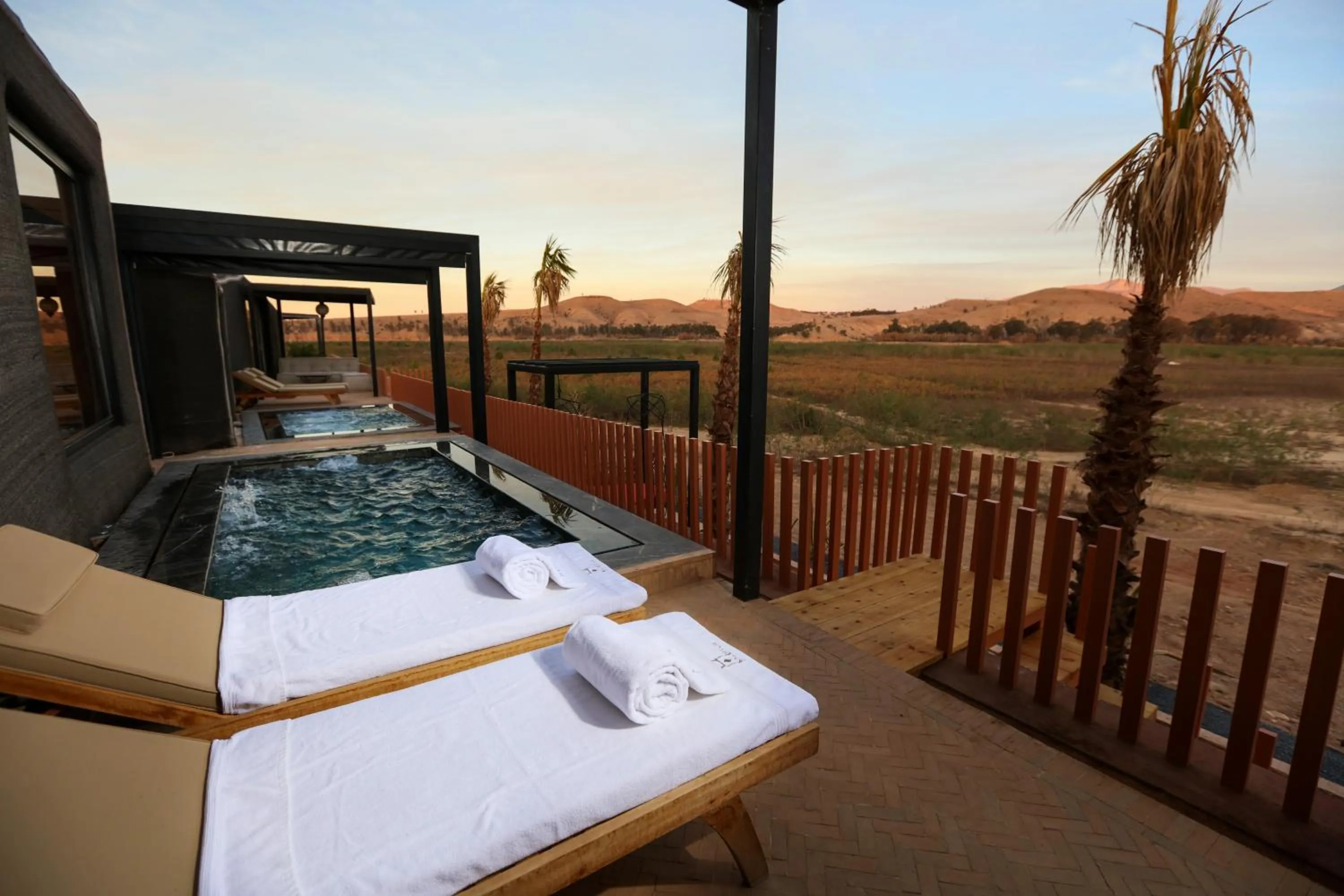 Hot Tub in Kalyptus Luxury Camp