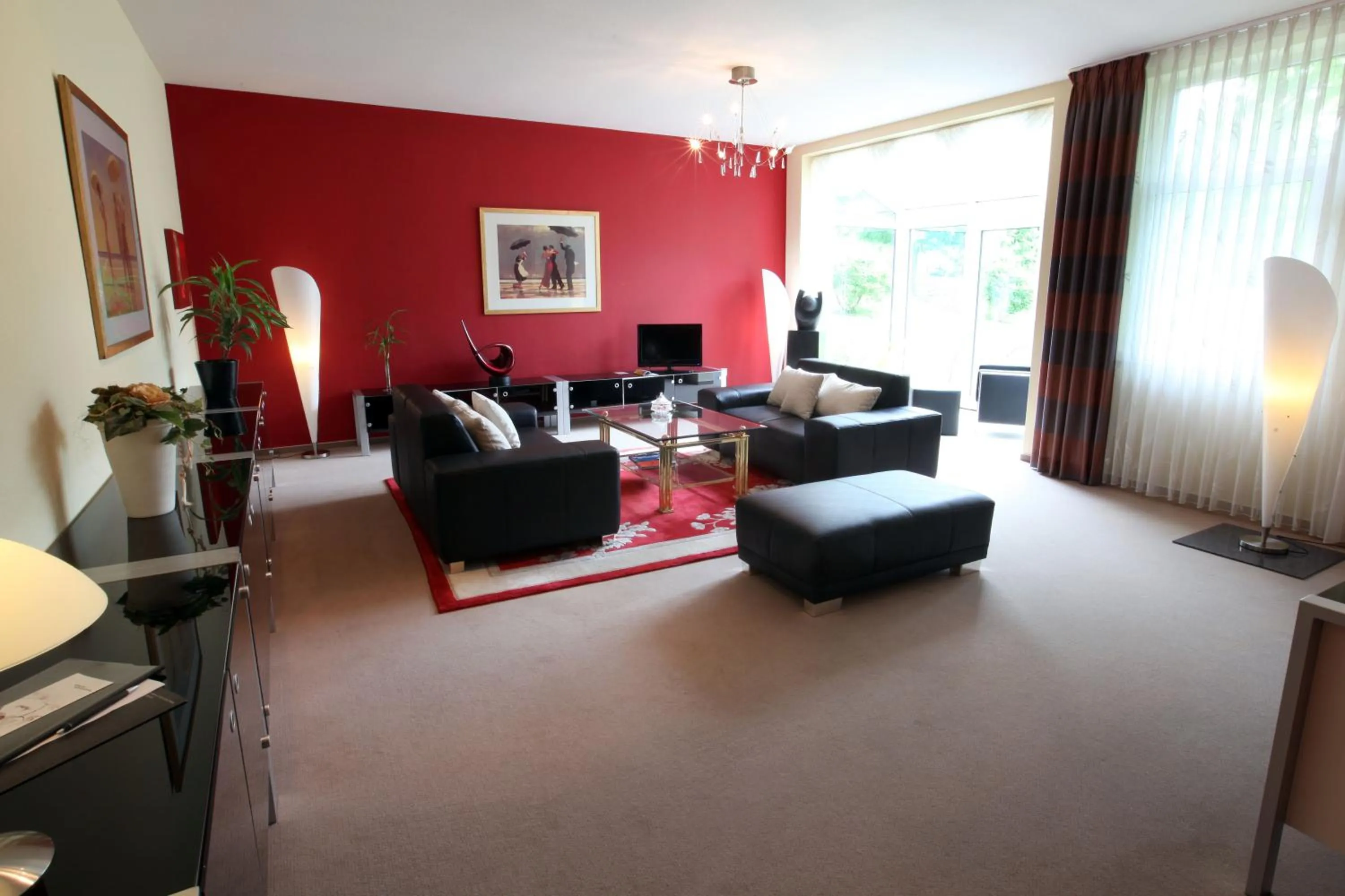 Living room in Hotel Sternzeit