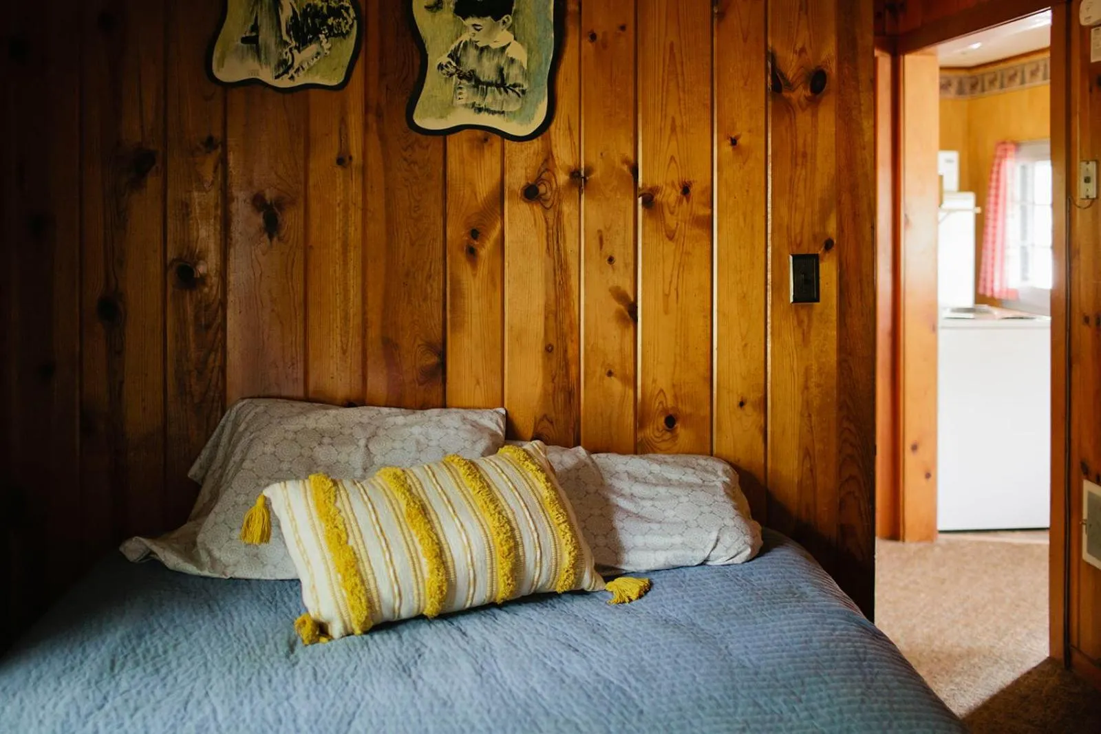 Bed in Riverside Point Resort