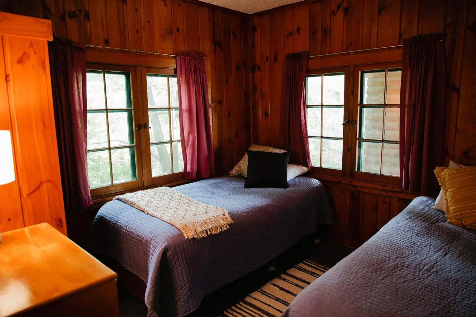 Bed in Riverside Point Resort