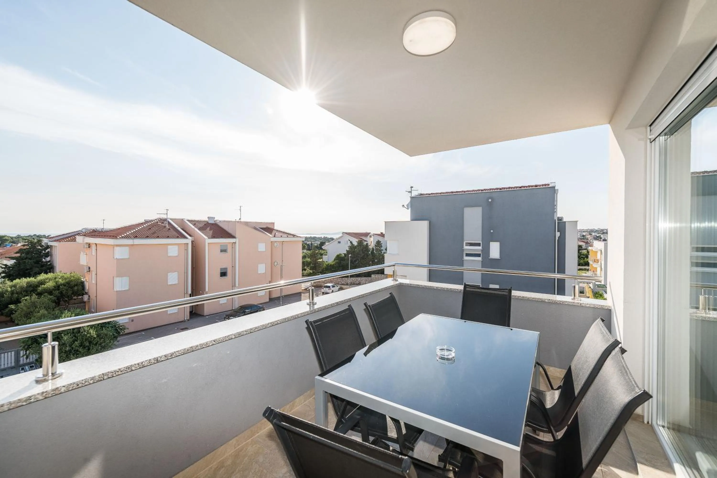 Balcony/Terrace in Apartments & Rooms Danivan Pool Villas B