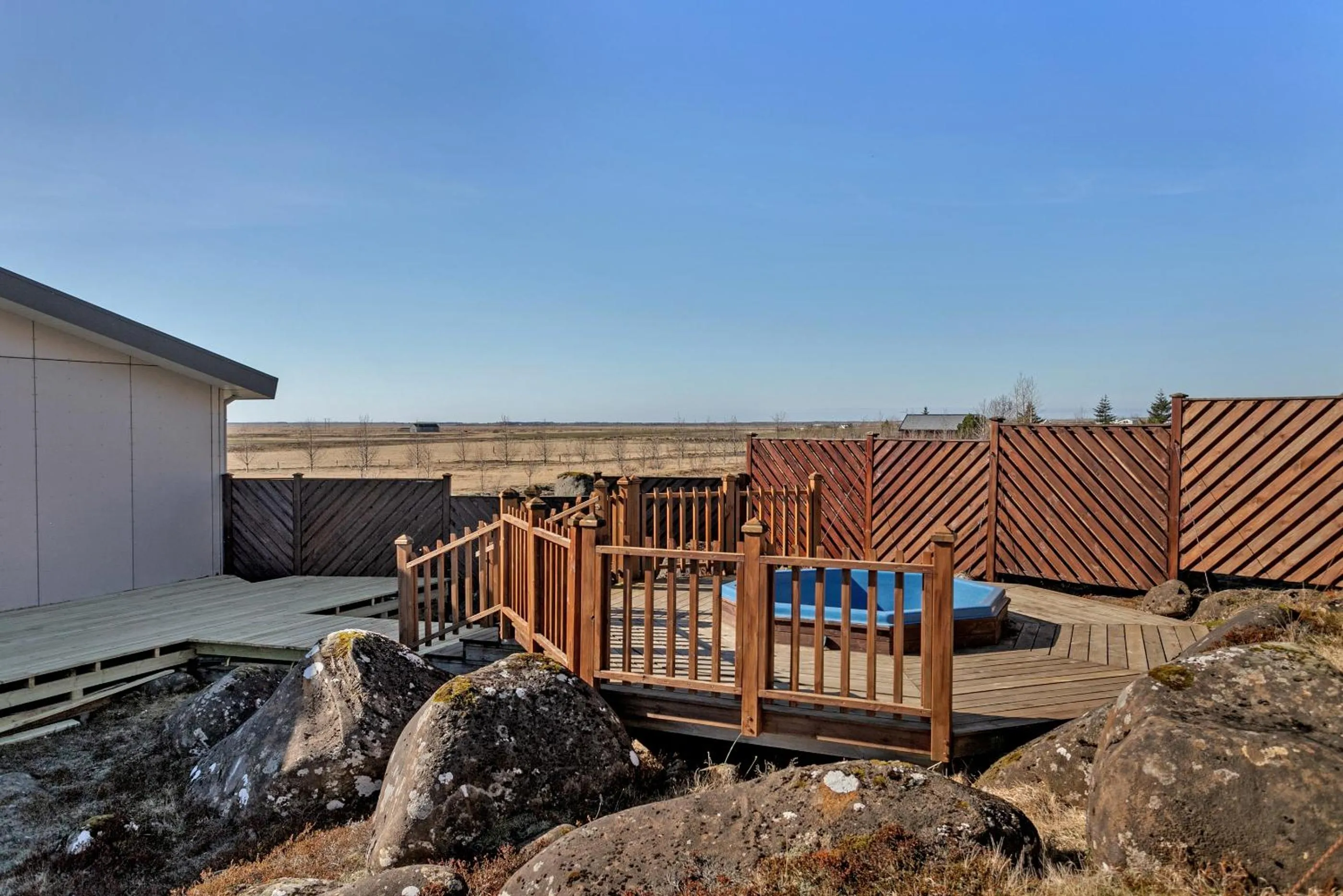 Hot Tub in Hotel Kvika