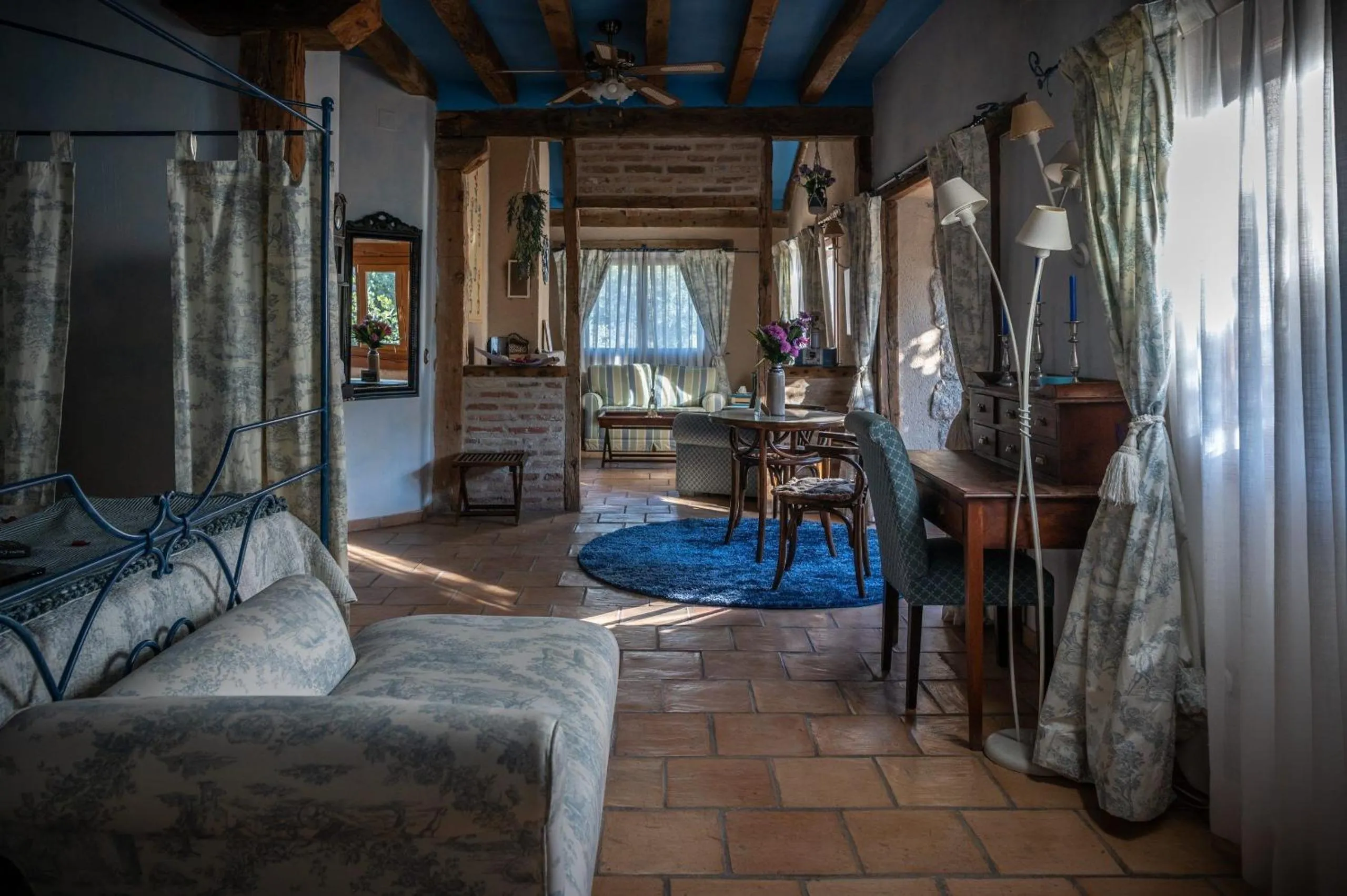 Living room in Posada Restaurante Fuenteplateada