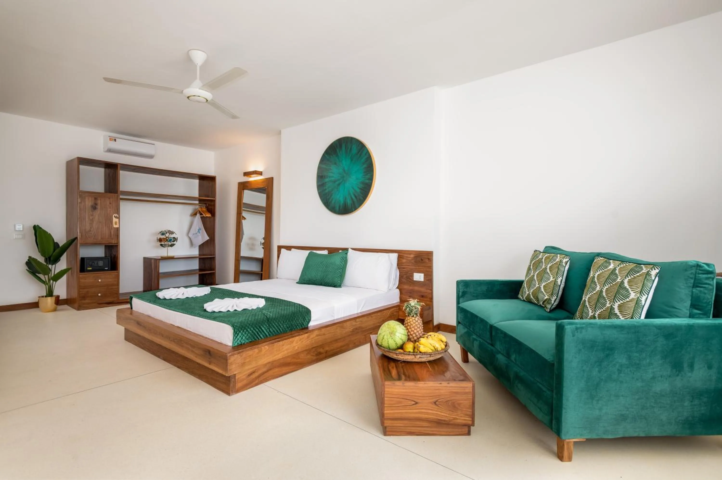 Bed in Imara Beach Resort