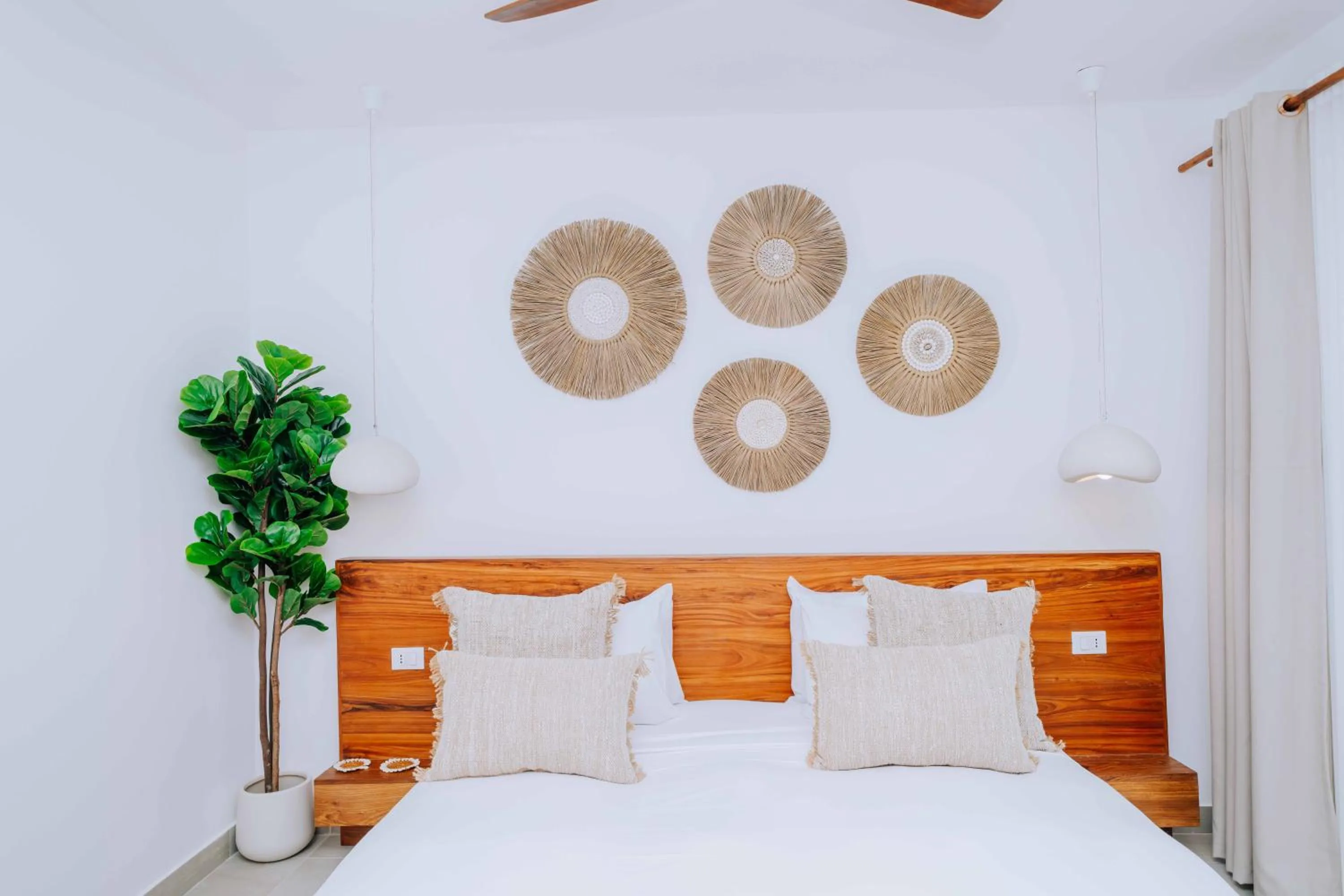 Bed in Imara Beach Resort