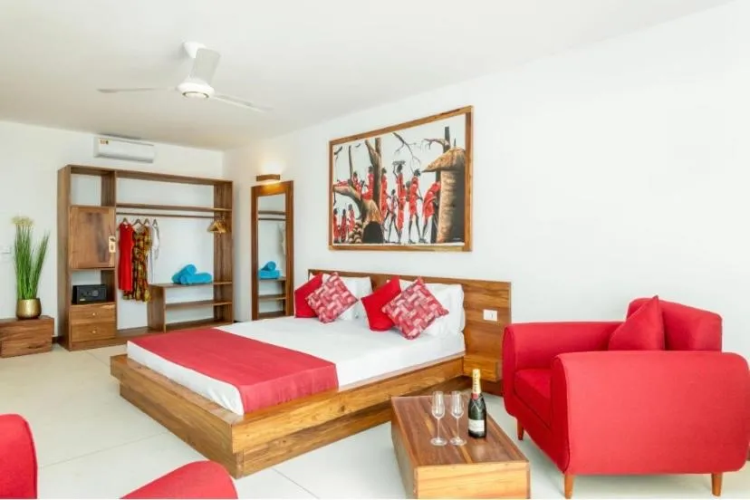 Photo of the whole room, Bed in Imara Beach Resort