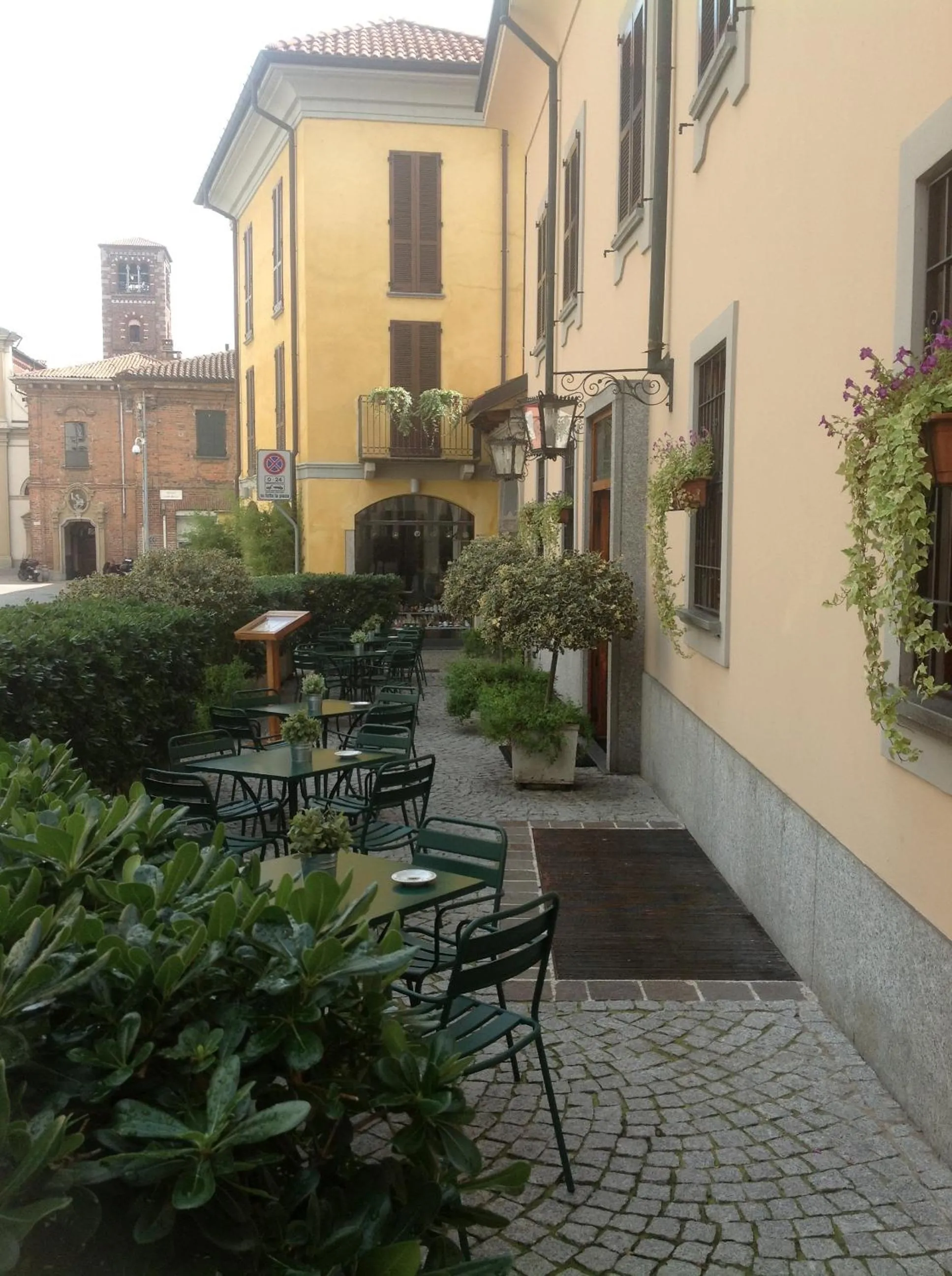 Patio in Antica Trattoria dell'Uva