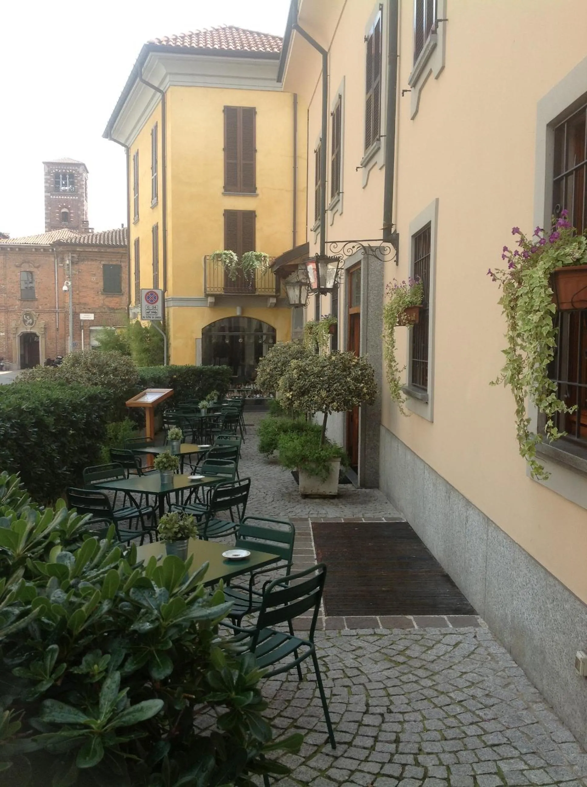 Patio in Antica Trattoria dell'Uva