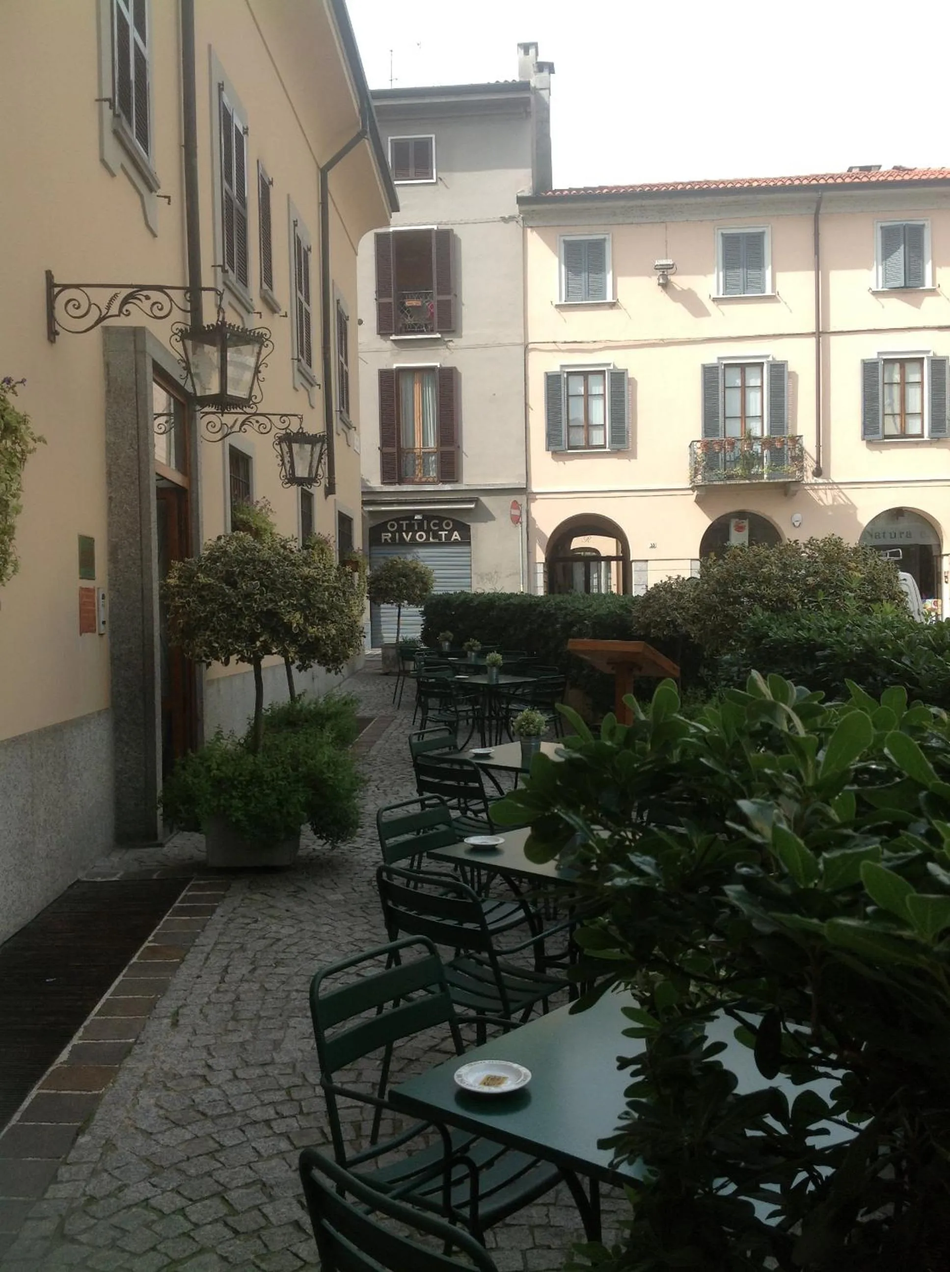 Patio in Antica Trattoria dell'Uva