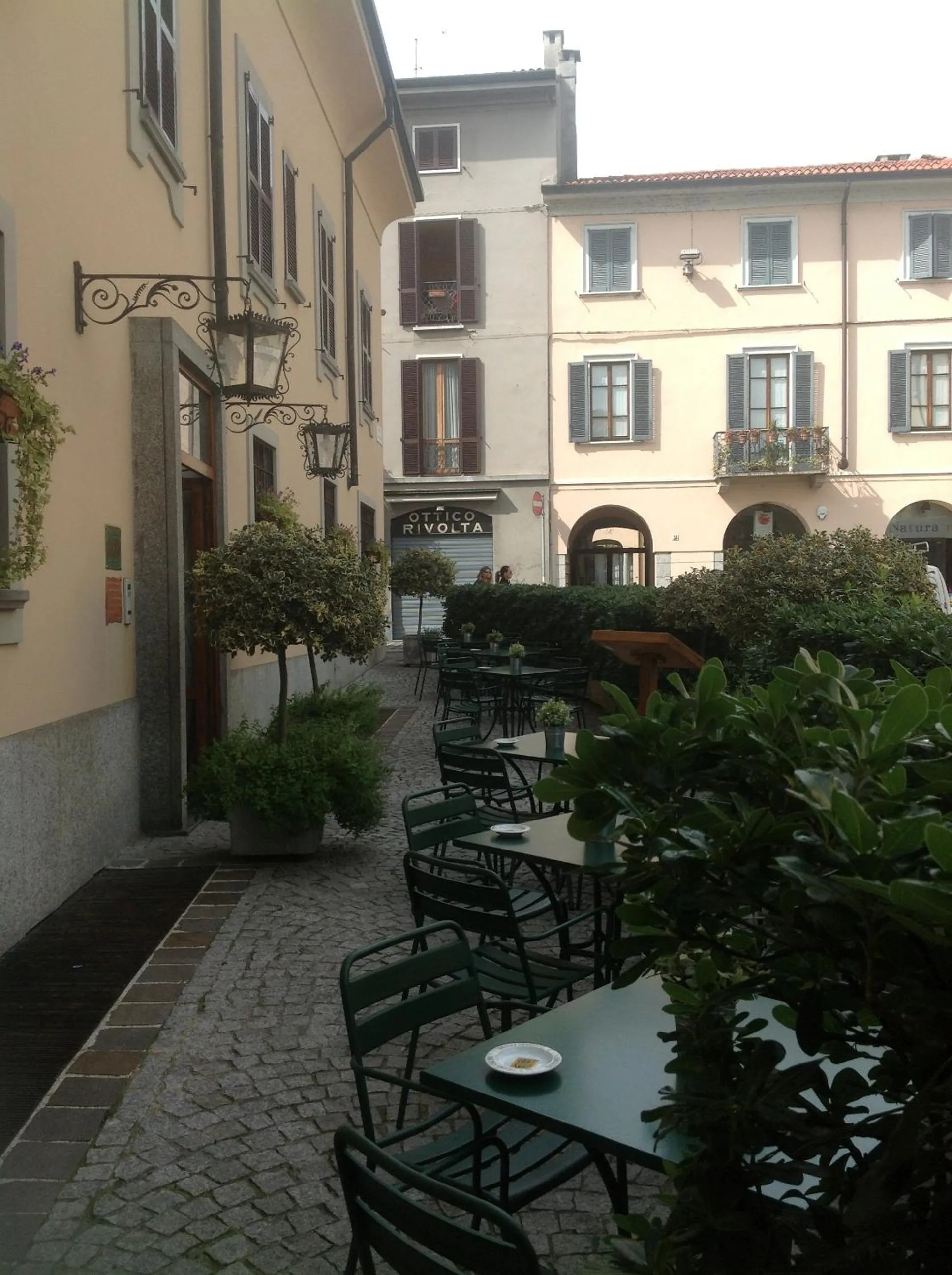 Patio in Antica Trattoria dell'Uva