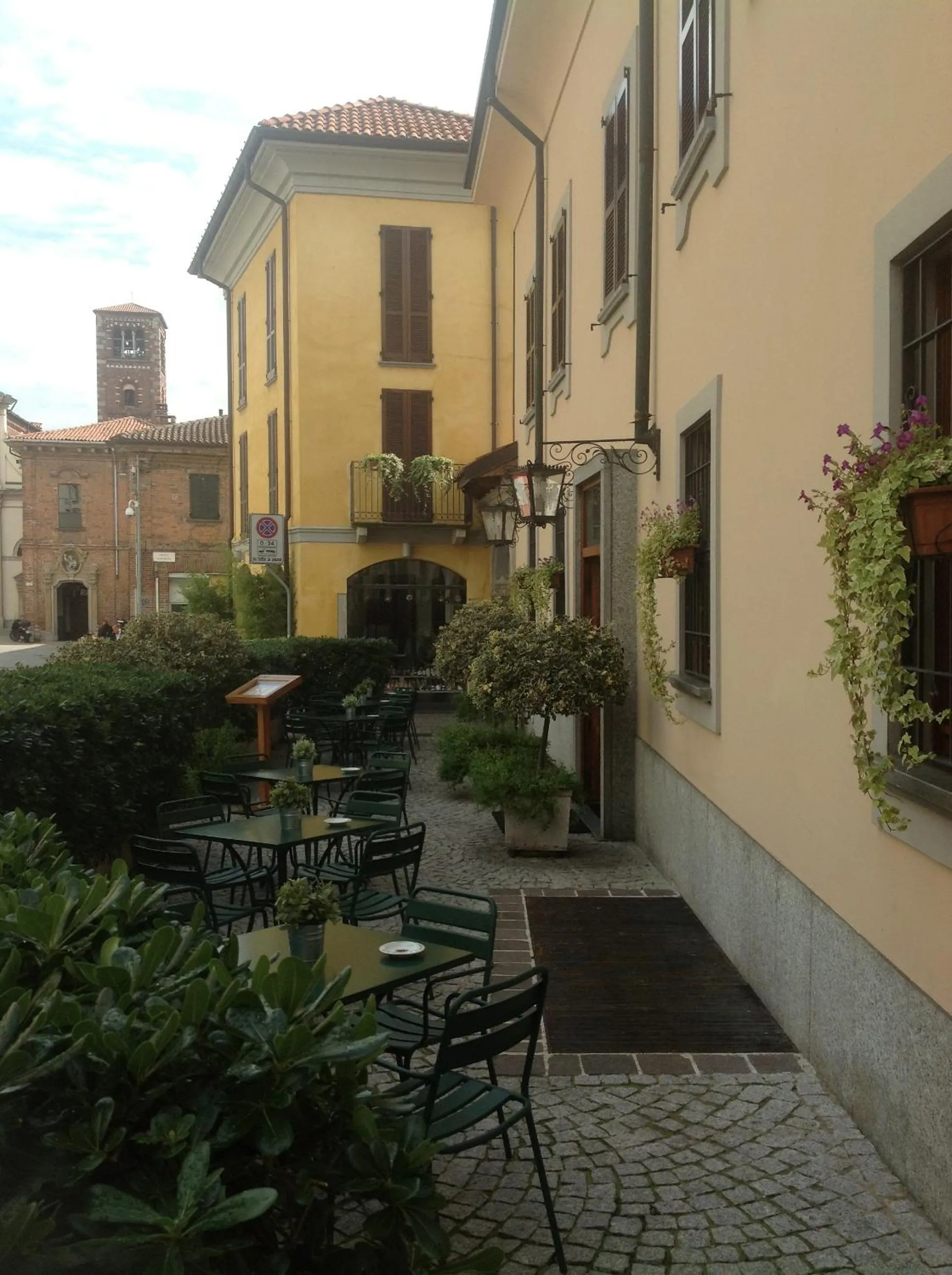 Patio in Antica Trattoria dell'Uva