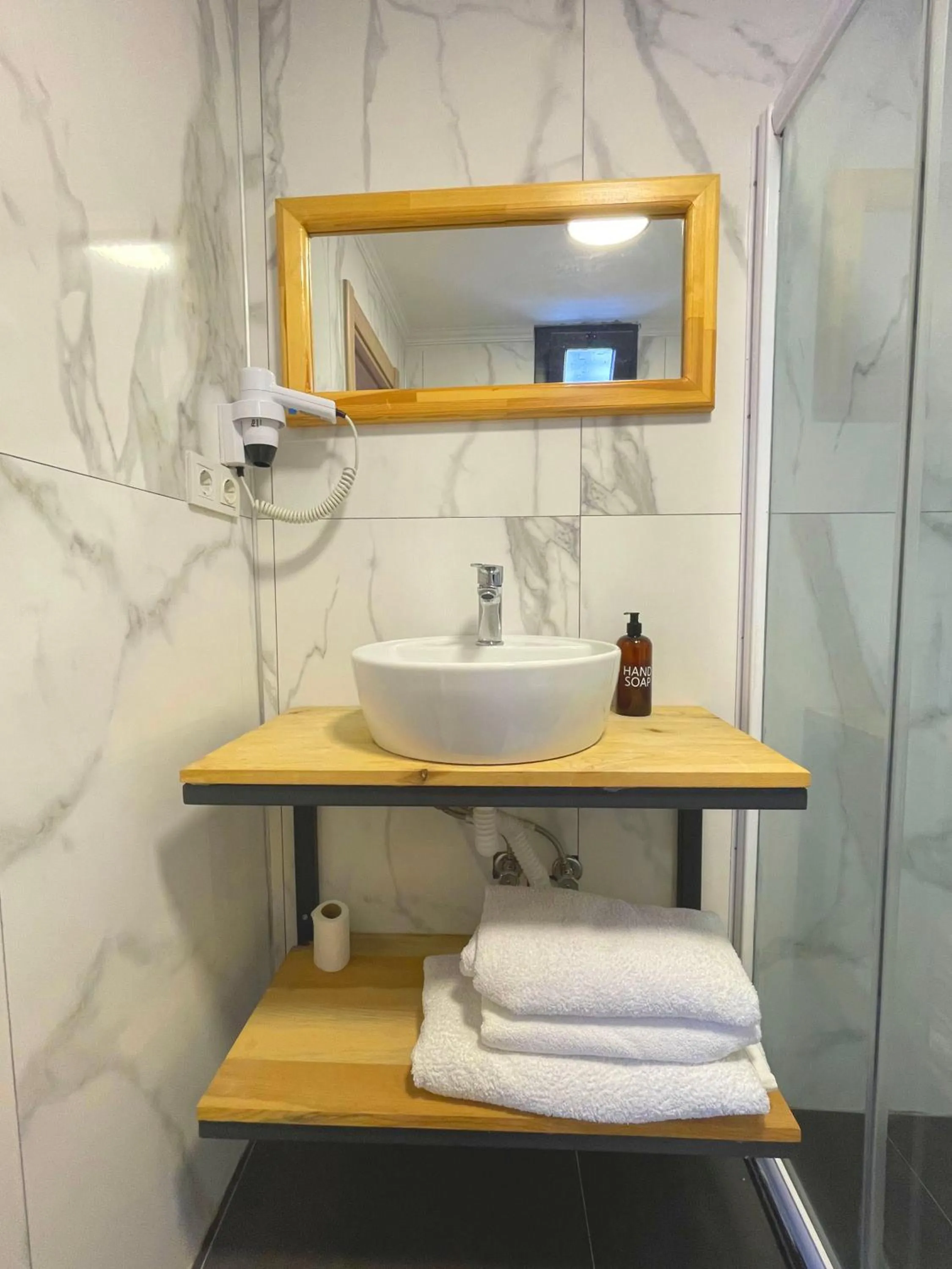 Bathroom in Dalaman Airport AliBaba Hotel