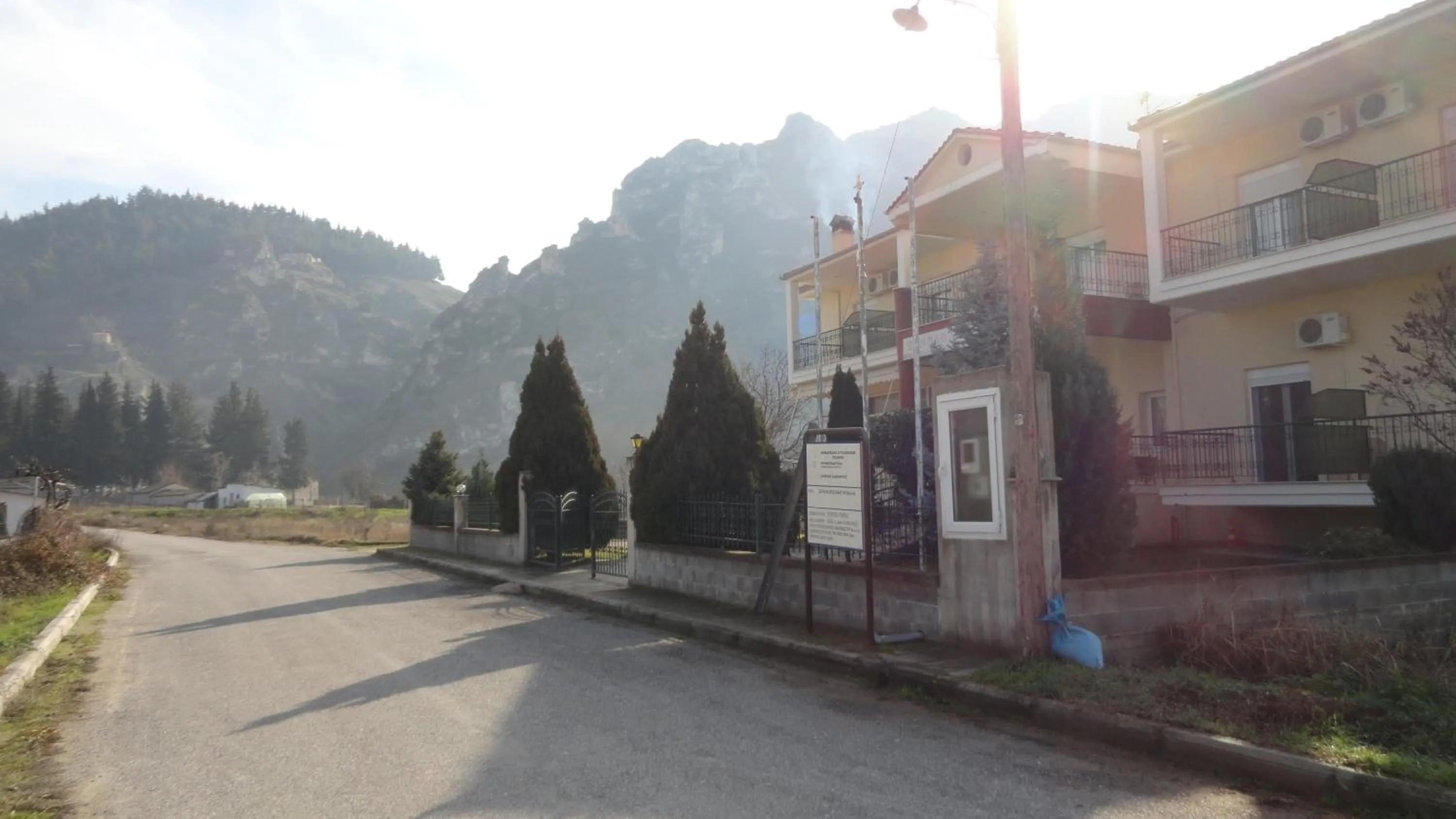 Mountain view in Hotel Kastro