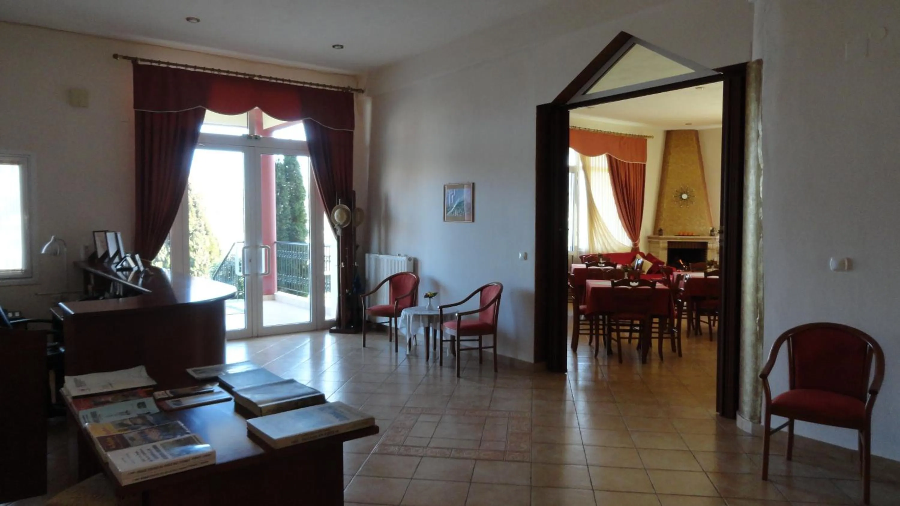 Lobby or reception in Hotel Kastro