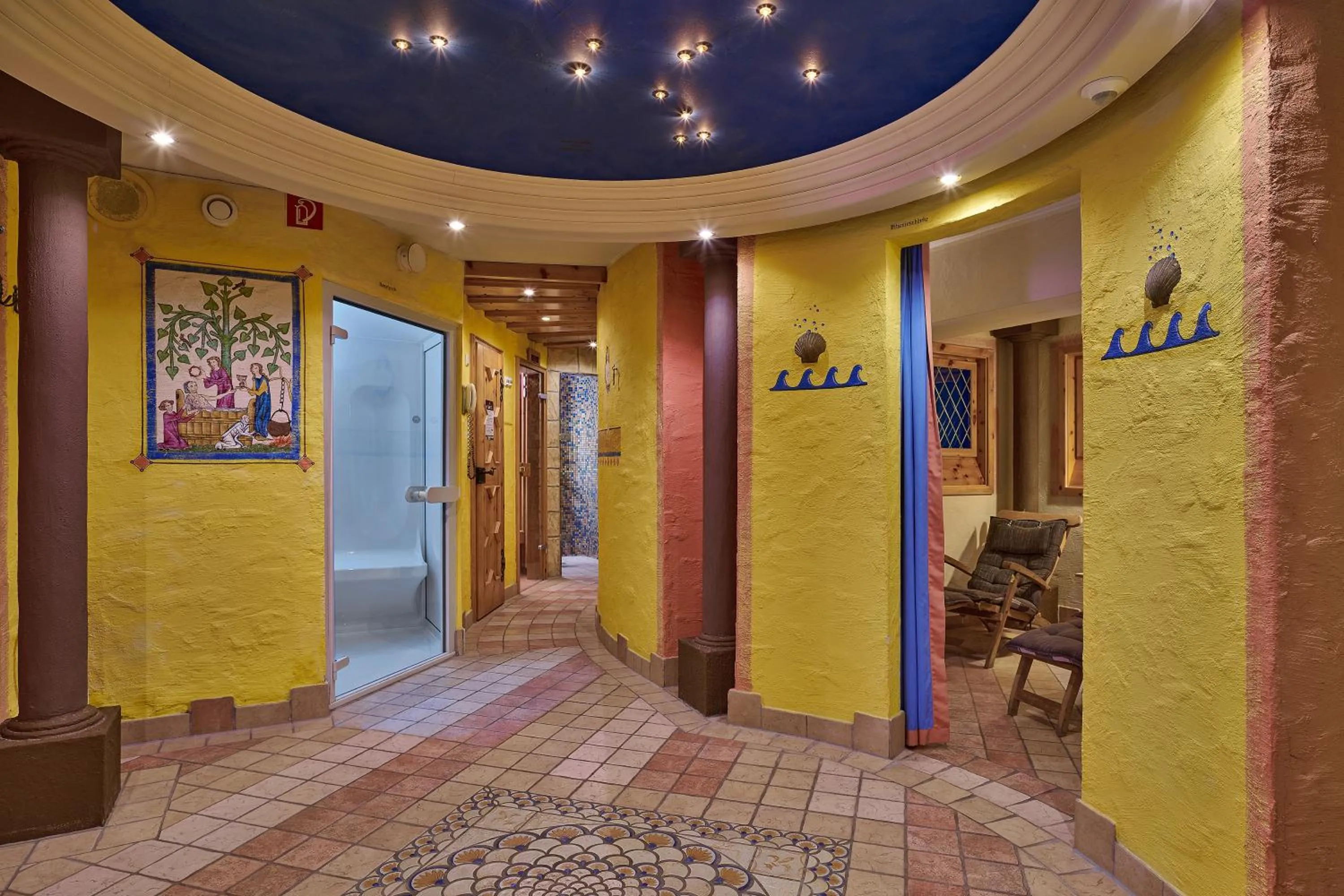 Sauna in Hotel-Hofbräu am Stadtring