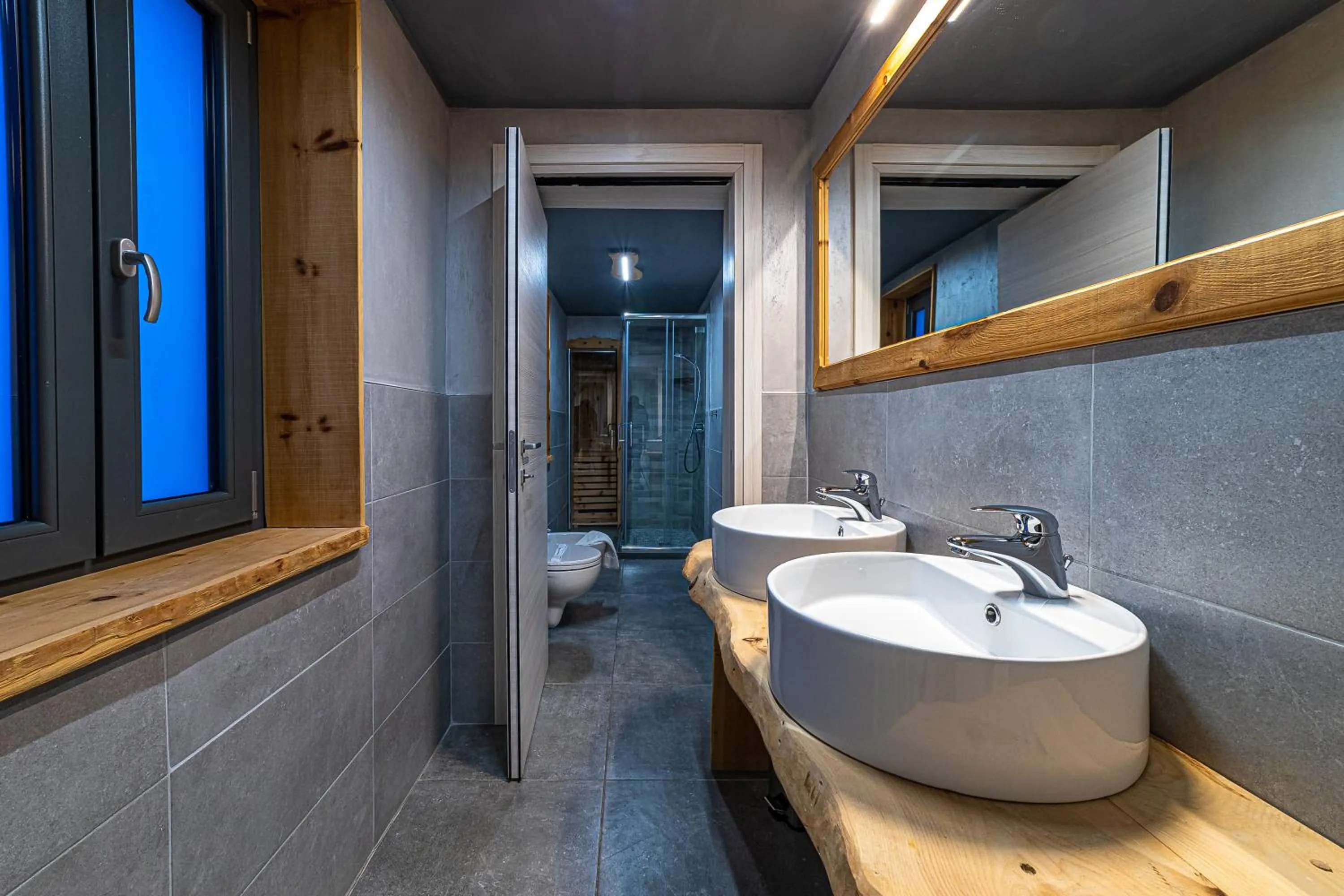 Sauna in Chalet Margoni