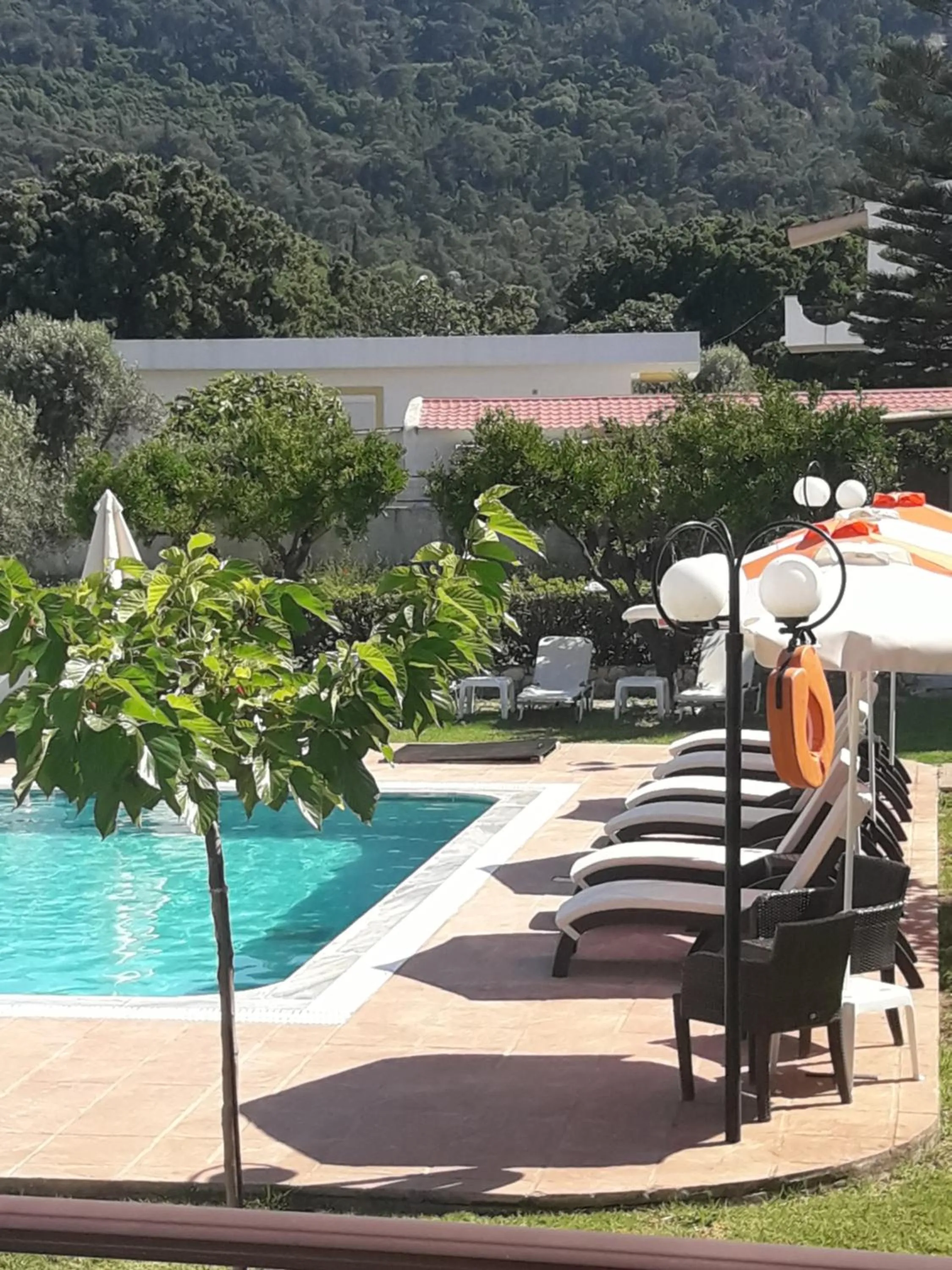 Pool view in Santa Helena Hotel