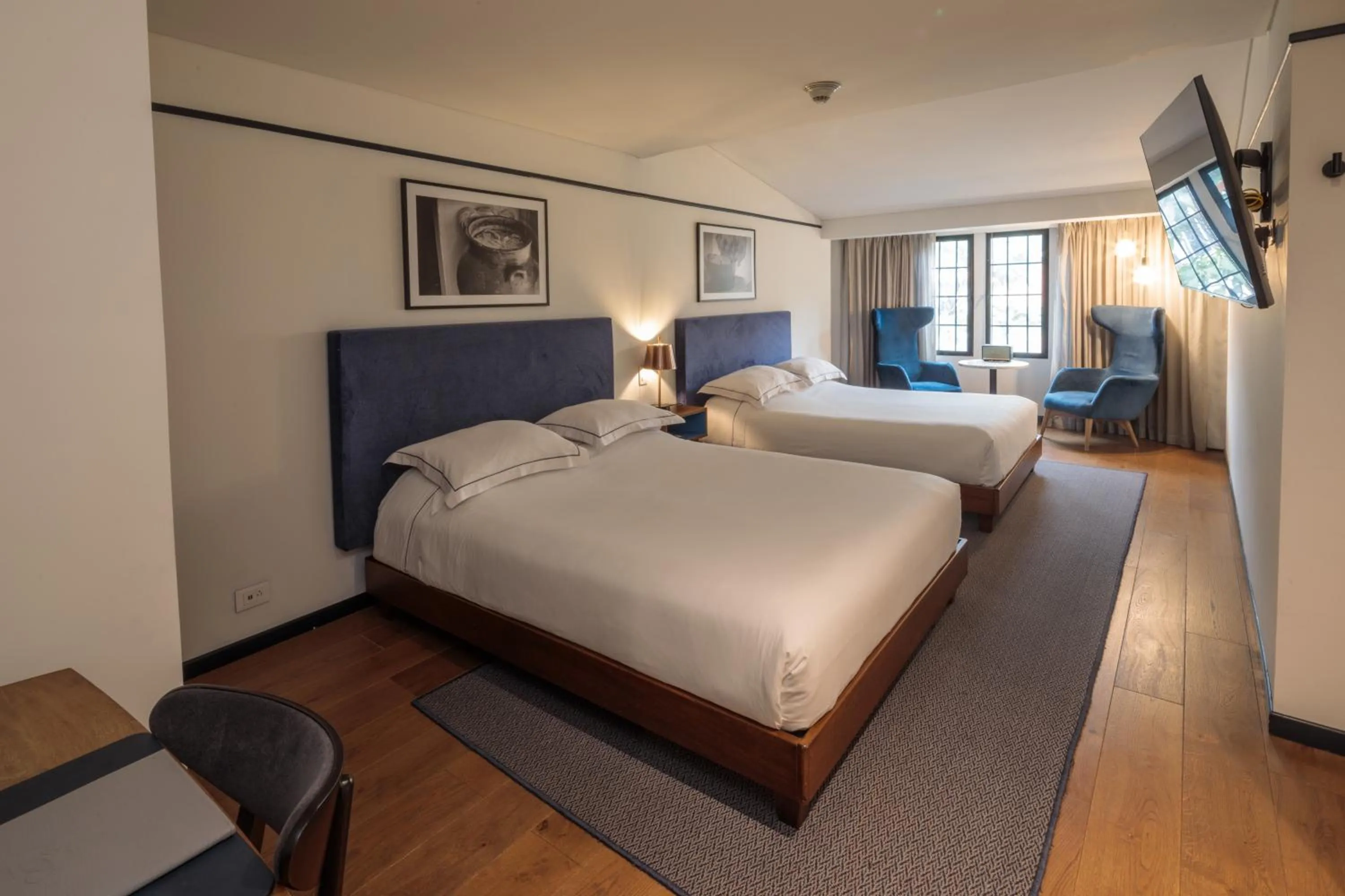 Bedroom, Bed in HAB Hotel Bogotá