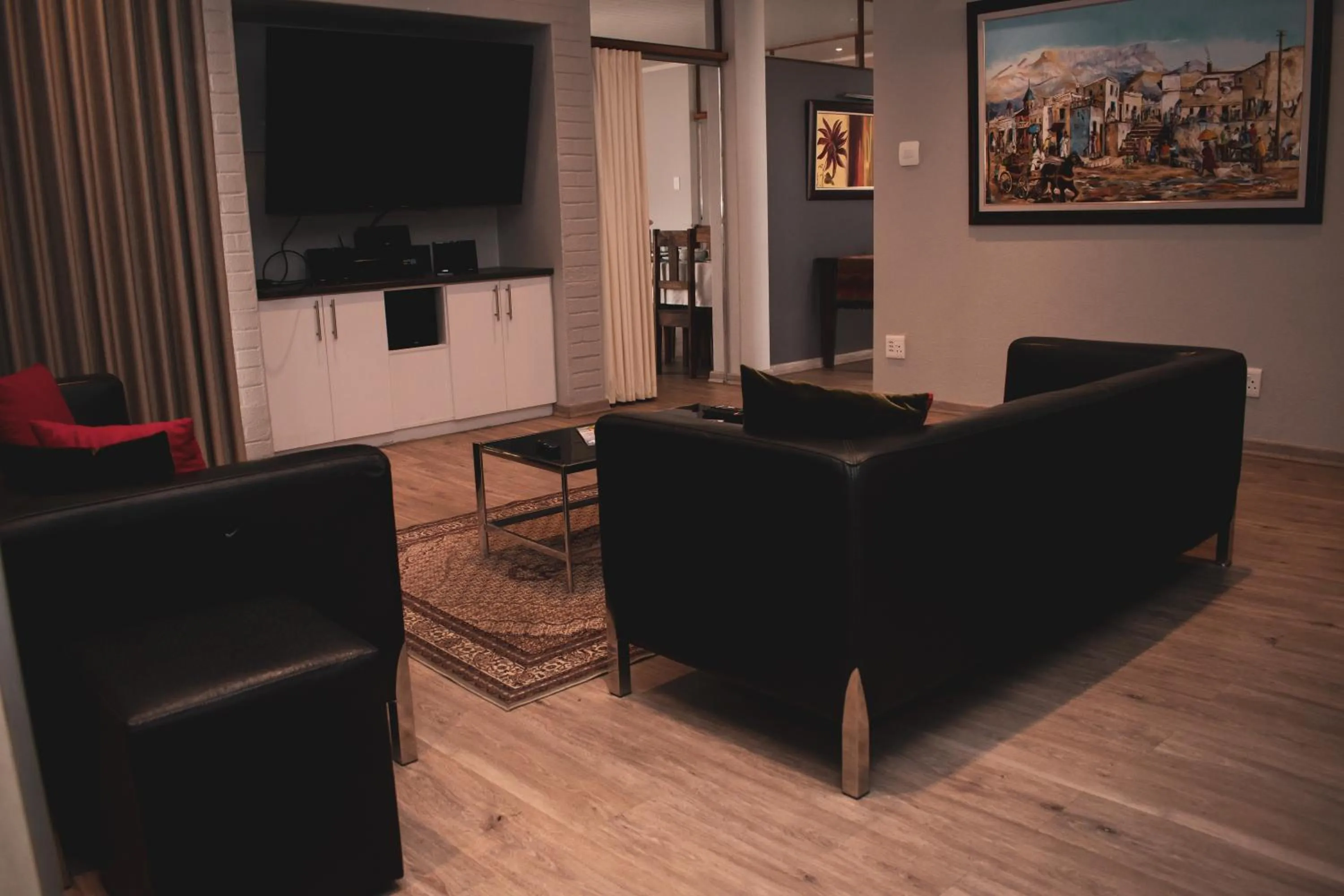 Living room in Balmoral Lodge