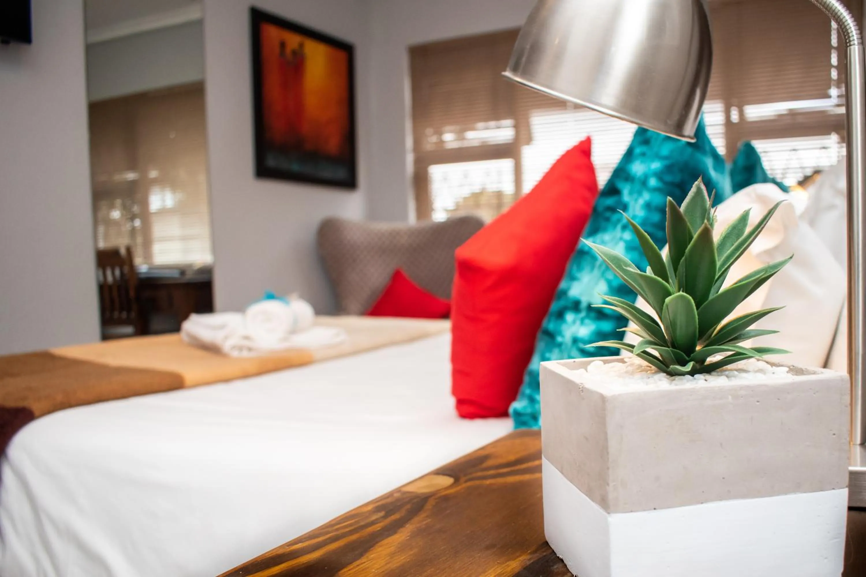 Decorative detail, Bed in Balmoral Lodge