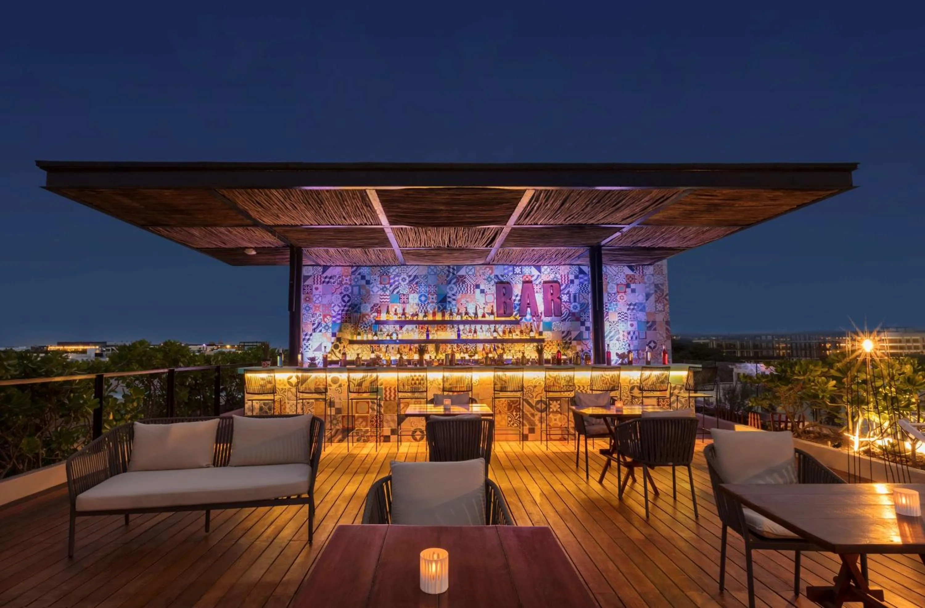 Lounge or bar in The Yucatan Playa Del Carmen, Tapestry Collection By Hilton