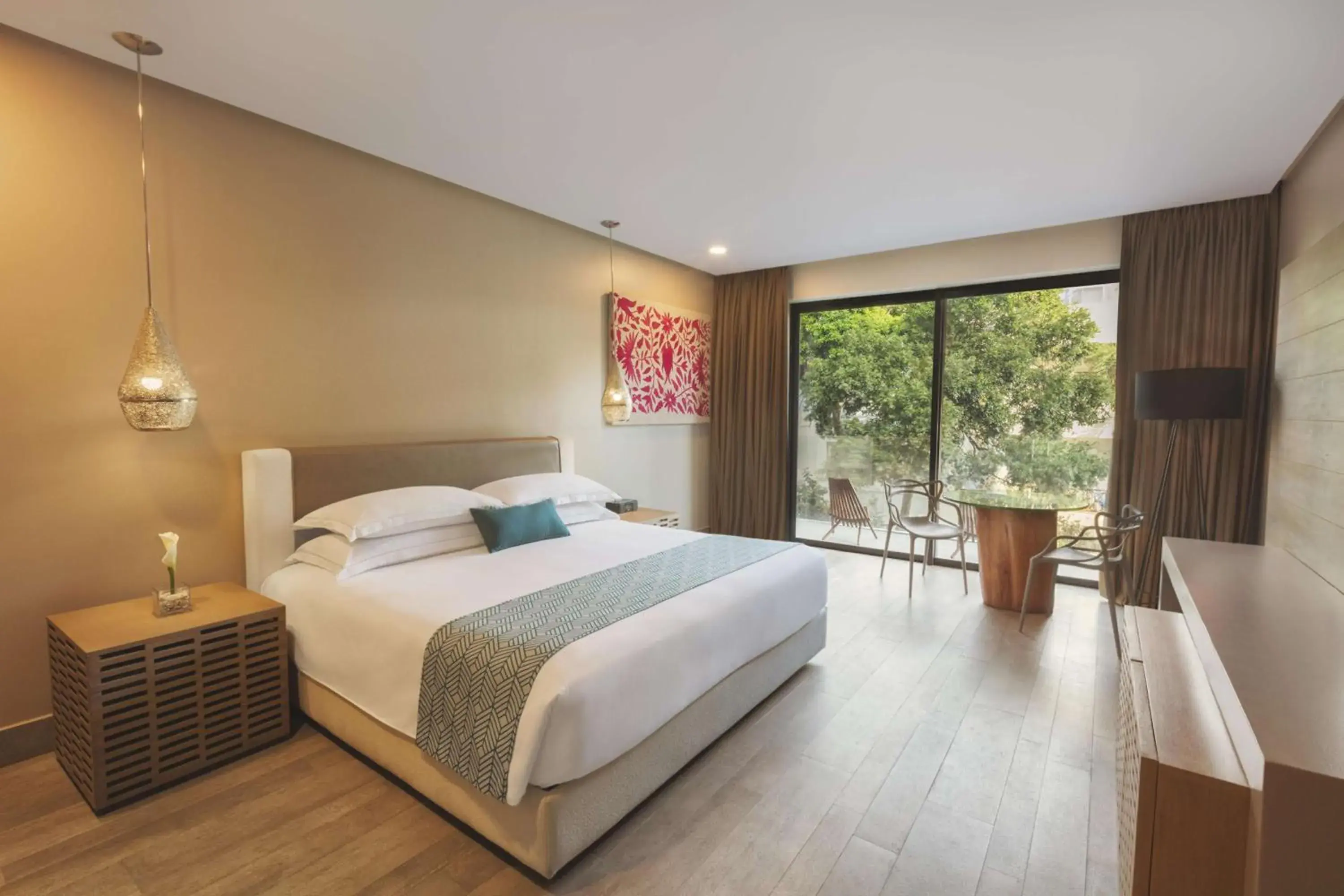 Bed in The Yucatan Playa Del Carmen, Tapestry Collection By Hilton Bed in The Yucatan Playa Del Carmen, Tapestry Collection By Hilton