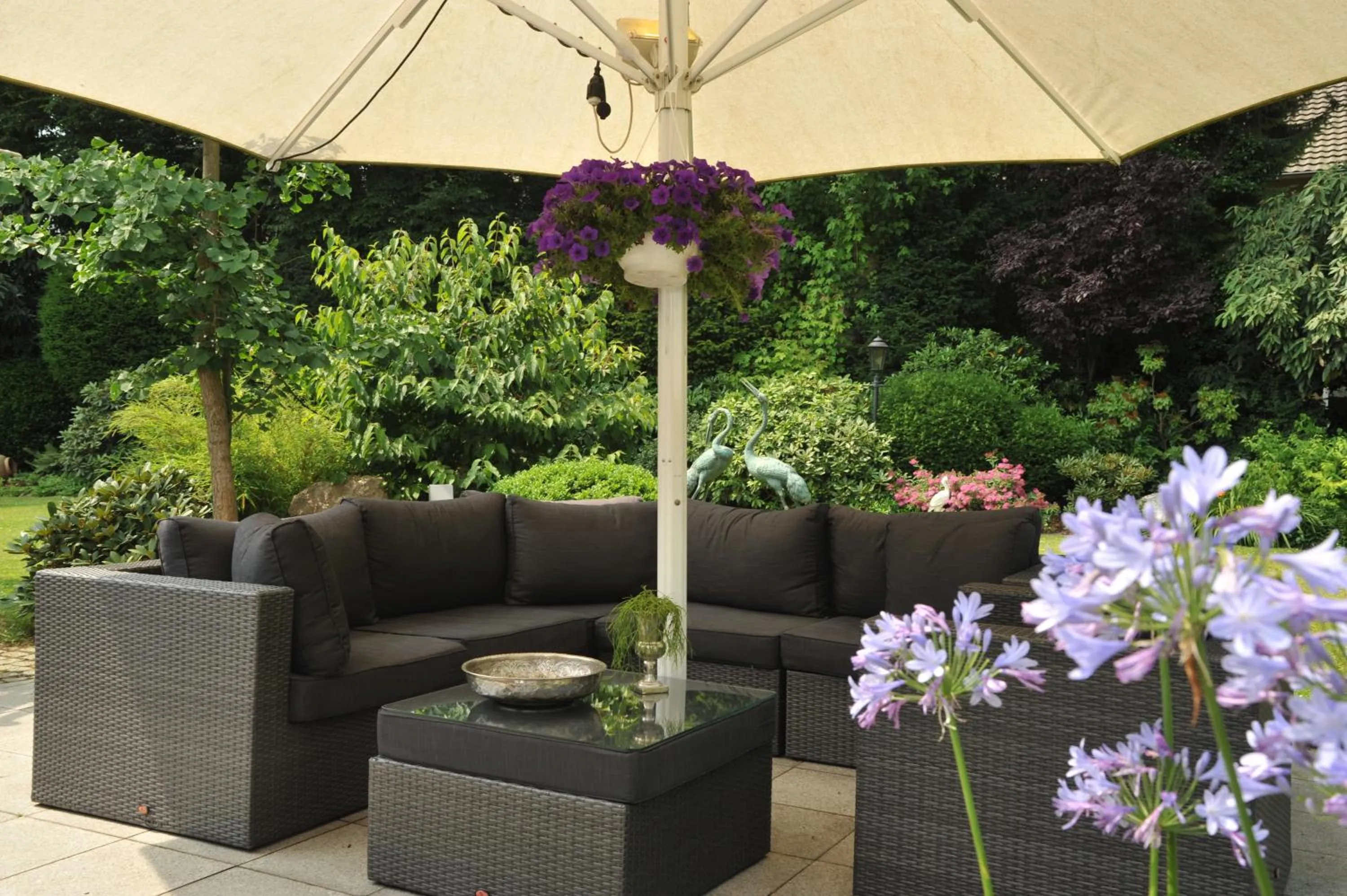 Garden in Hotel Spiegel