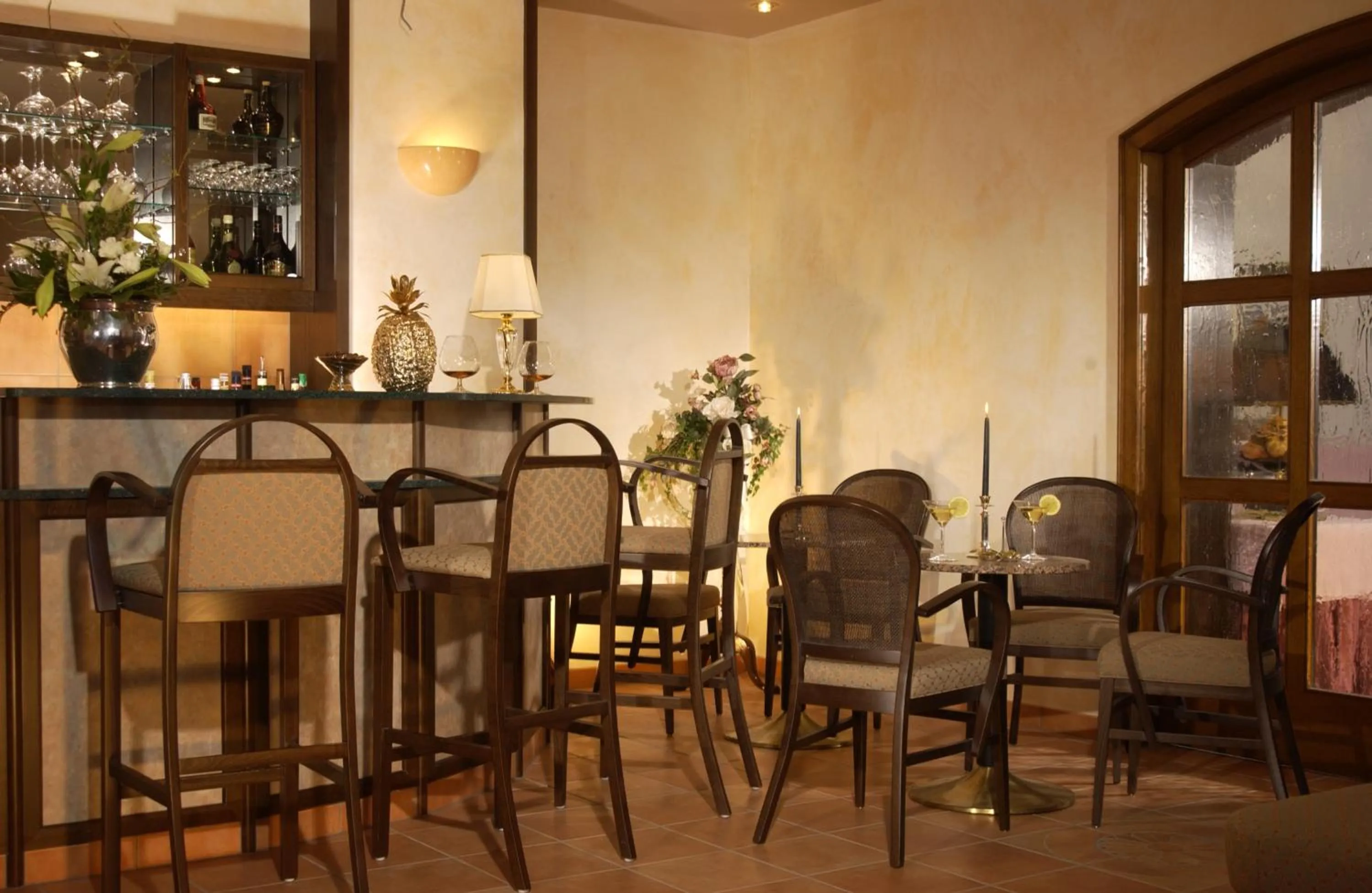 Lobby or reception in Hotel Spiegel