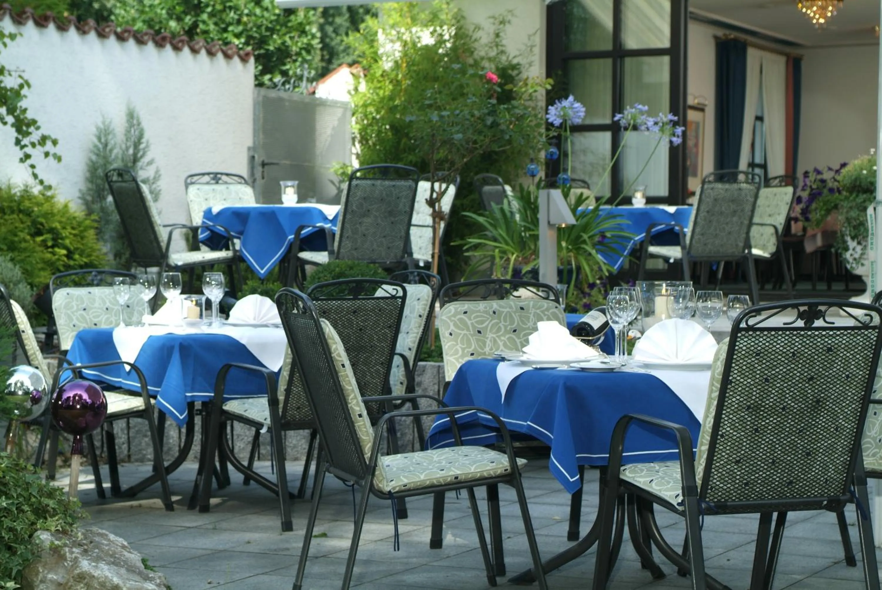 Garden in Hotel Spiegel