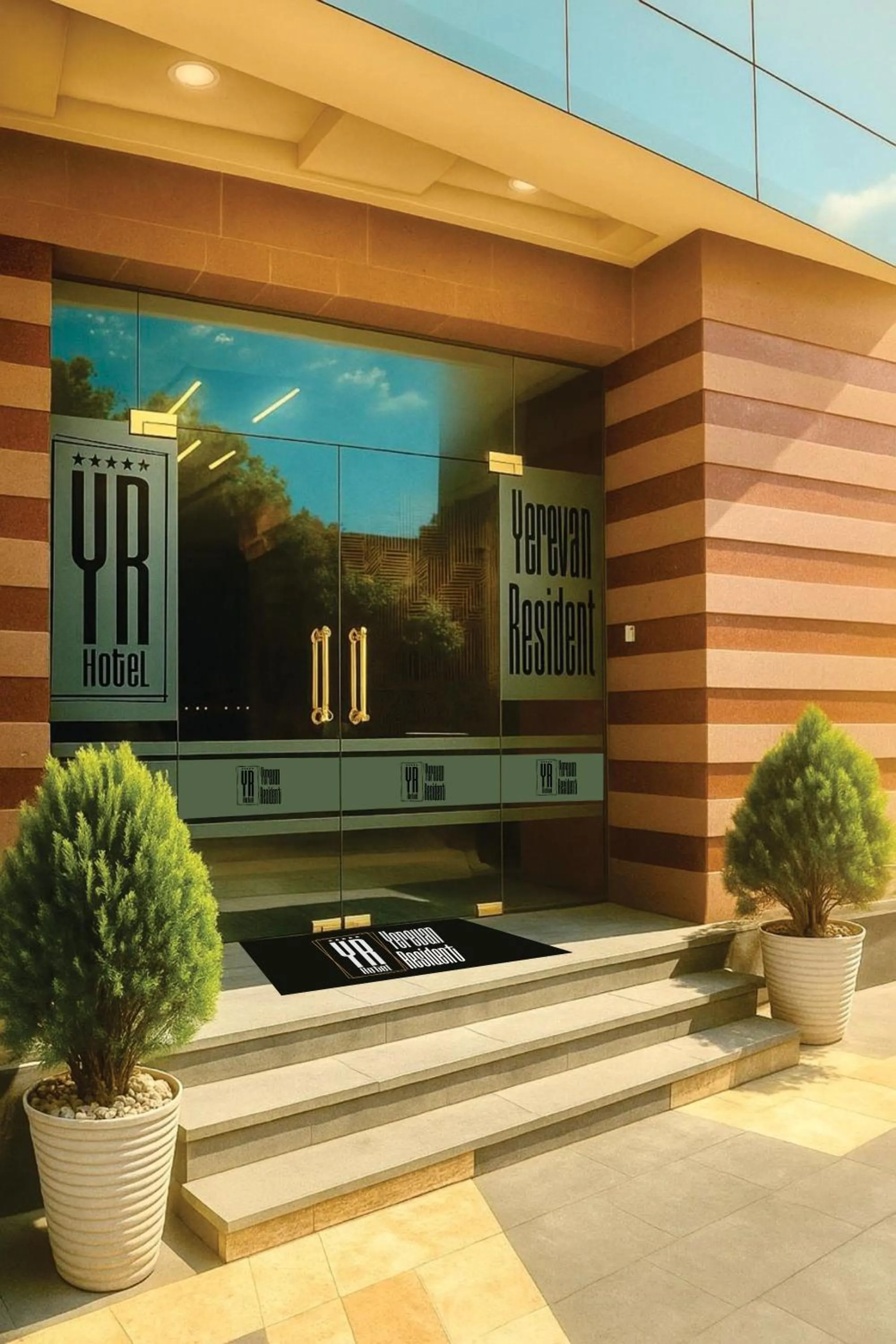 Property building in Yerevan Resident Hotel