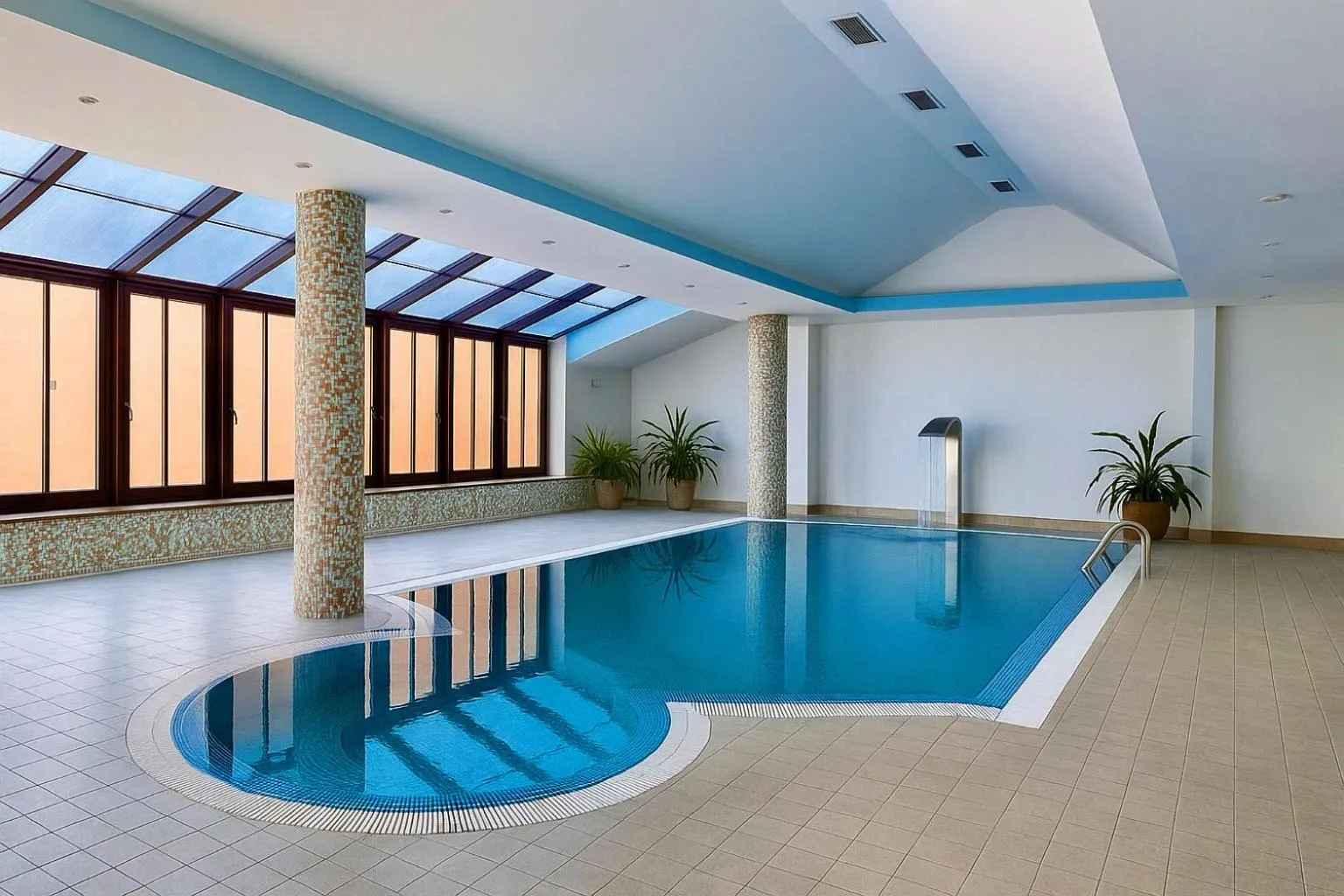 Pool view in Yerevan Resident Hotel