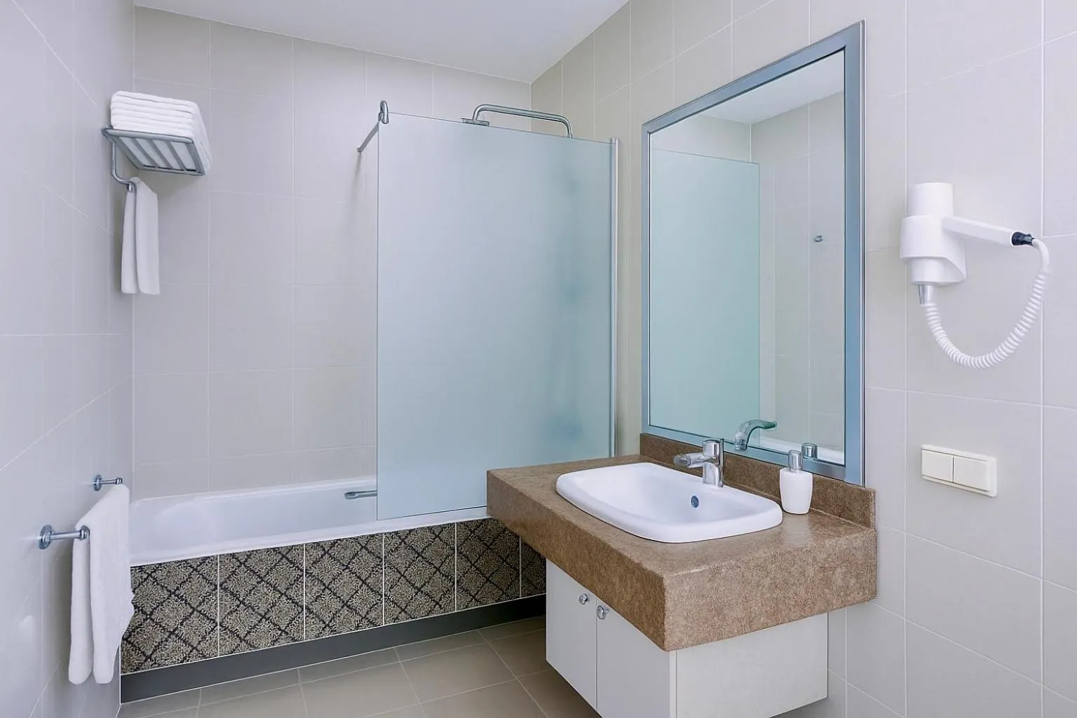 Bathroom in Yerevan Resident Hotel