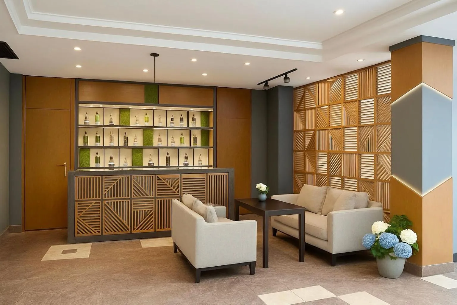 Seating area in Yerevan Resident Hotel