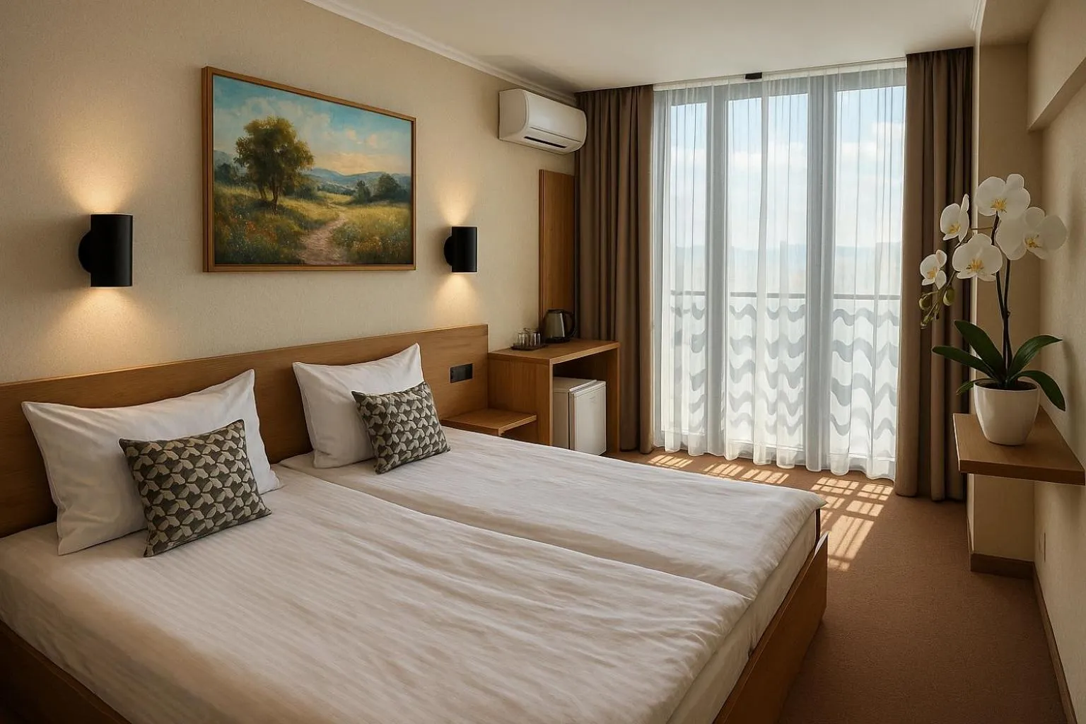 Bed in Yerevan Resident Hotel