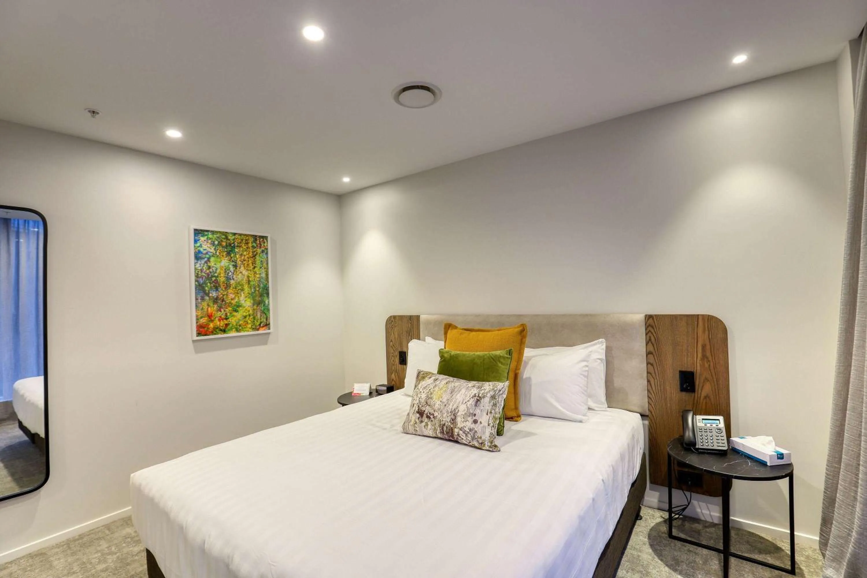 Photo of the whole room, Bed in Wyndham Garden Christchurch Kilmore Street