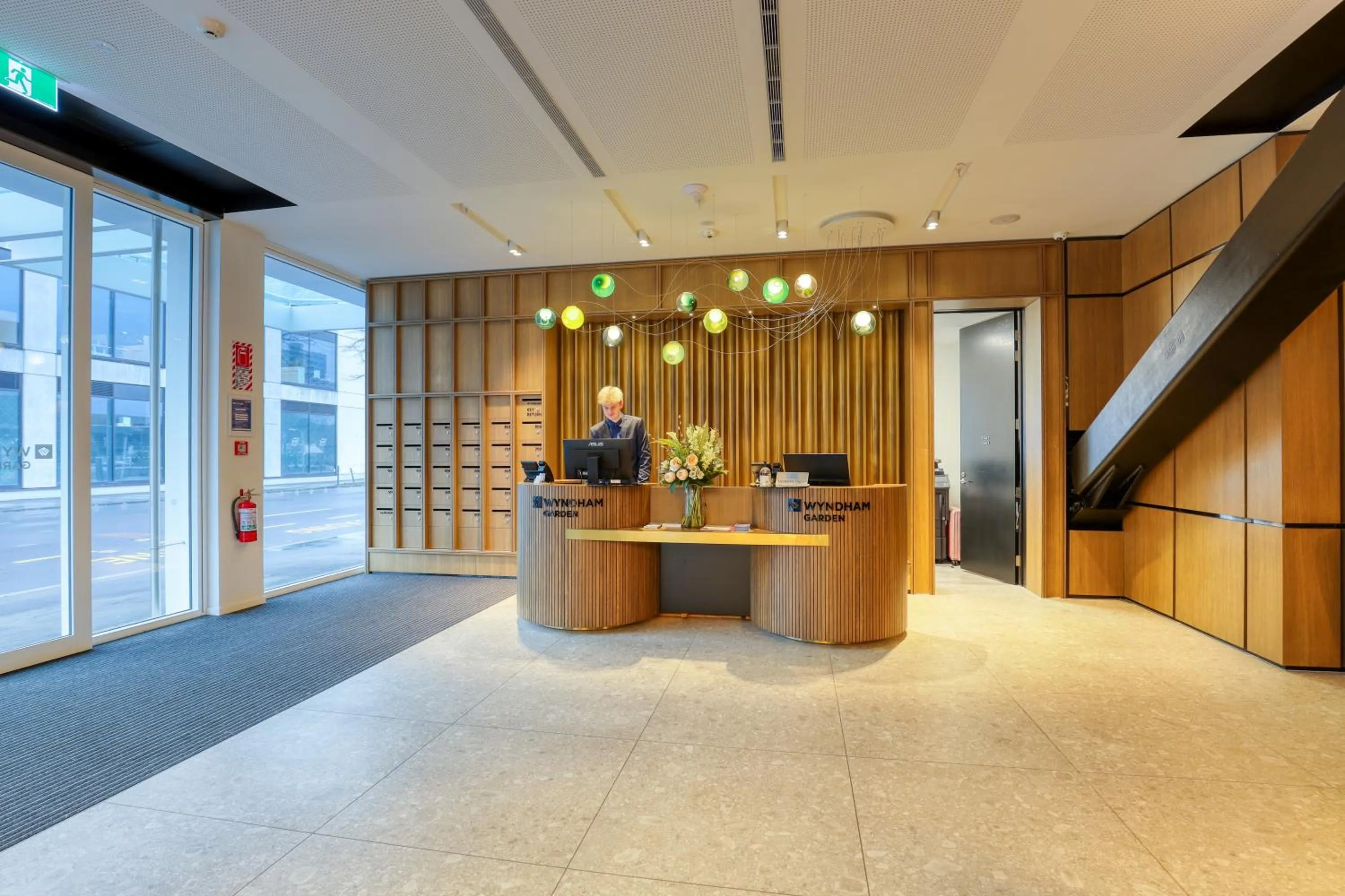 Lobby or reception in Wyndham Garden Christchurch Kilmore Street