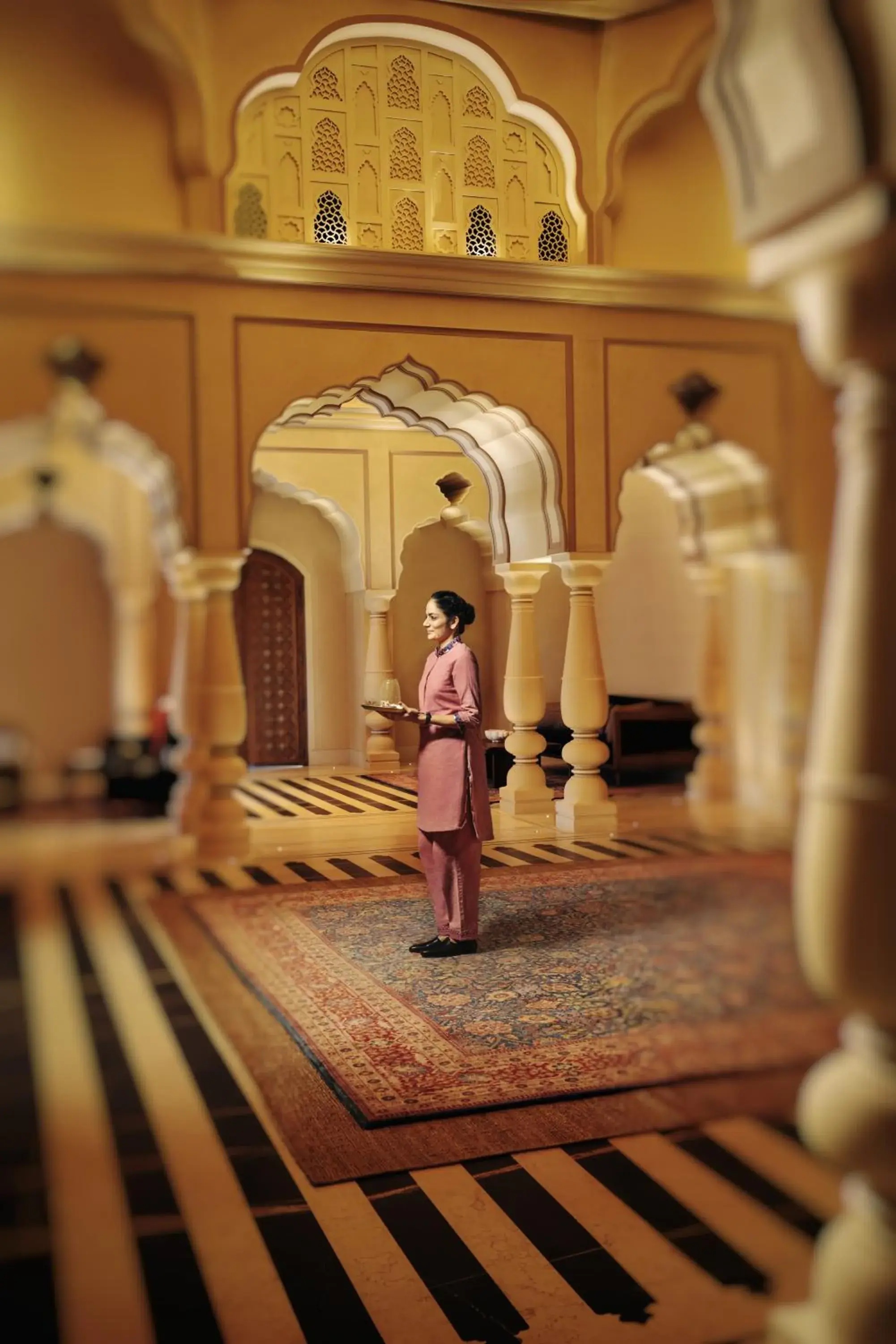 Lobby or reception in Six Senses Fort Barwara Sawai Madhopur Lobby or reception in Six Senses Fort Barwara Sawai Madhopur