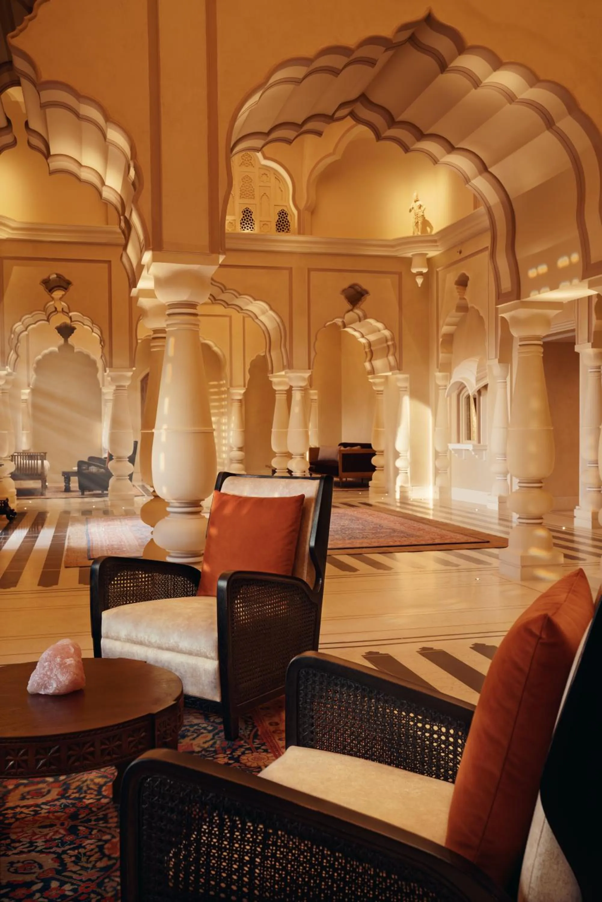 Lobby or reception in Six Senses Fort Barwara Sawai Madhopur