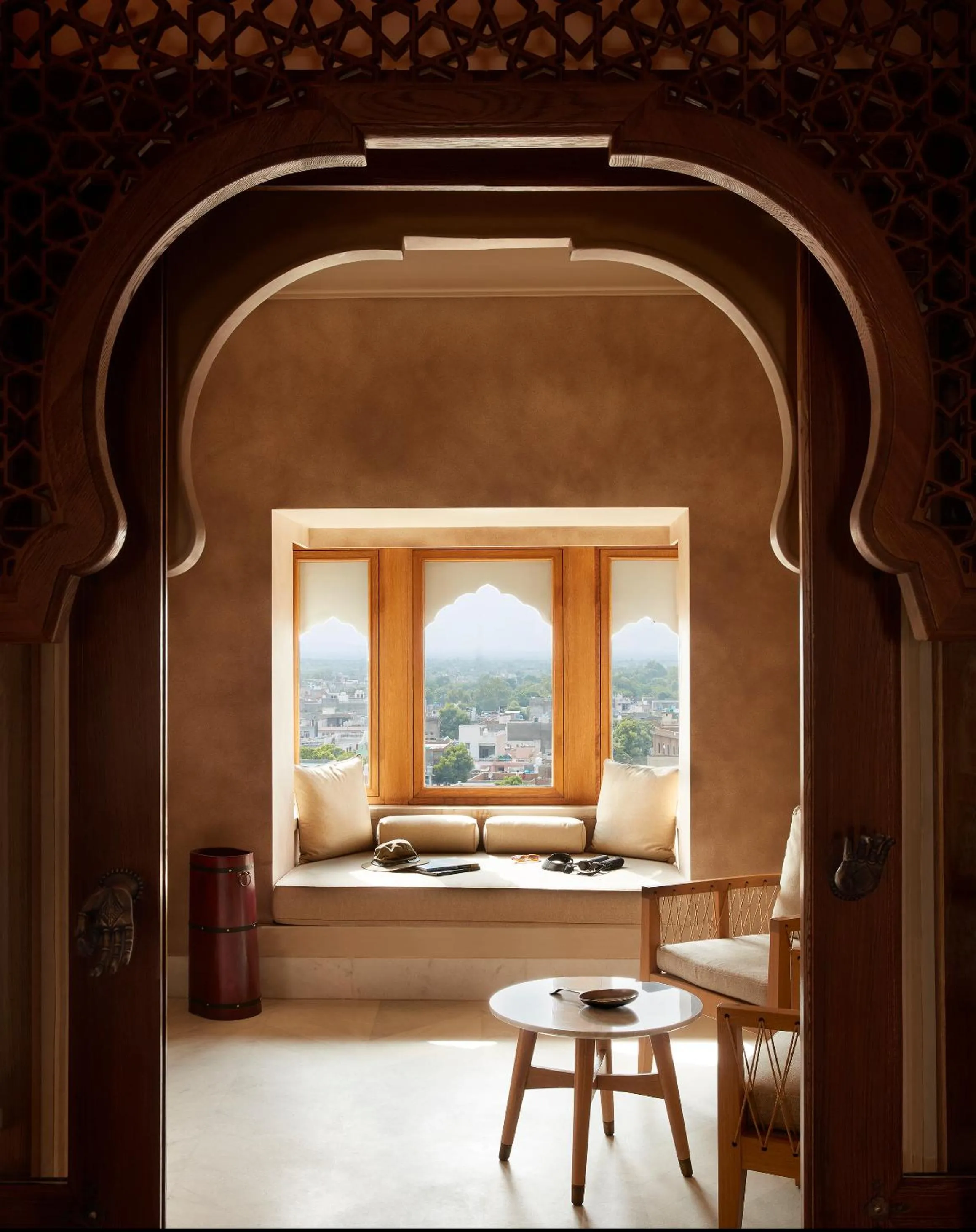 Living room in Six Senses Fort Barwara Sawai Madhopur