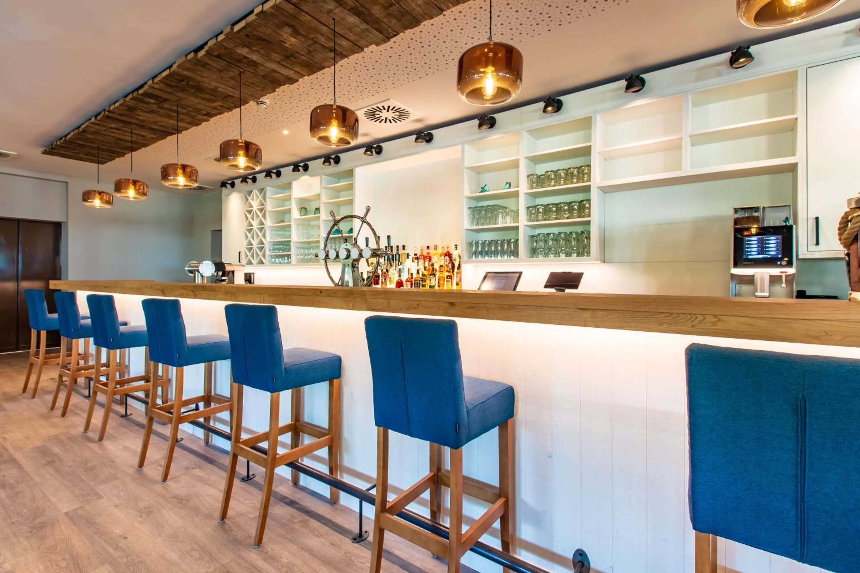 Lounge or bar in Stratmanns Haus am See