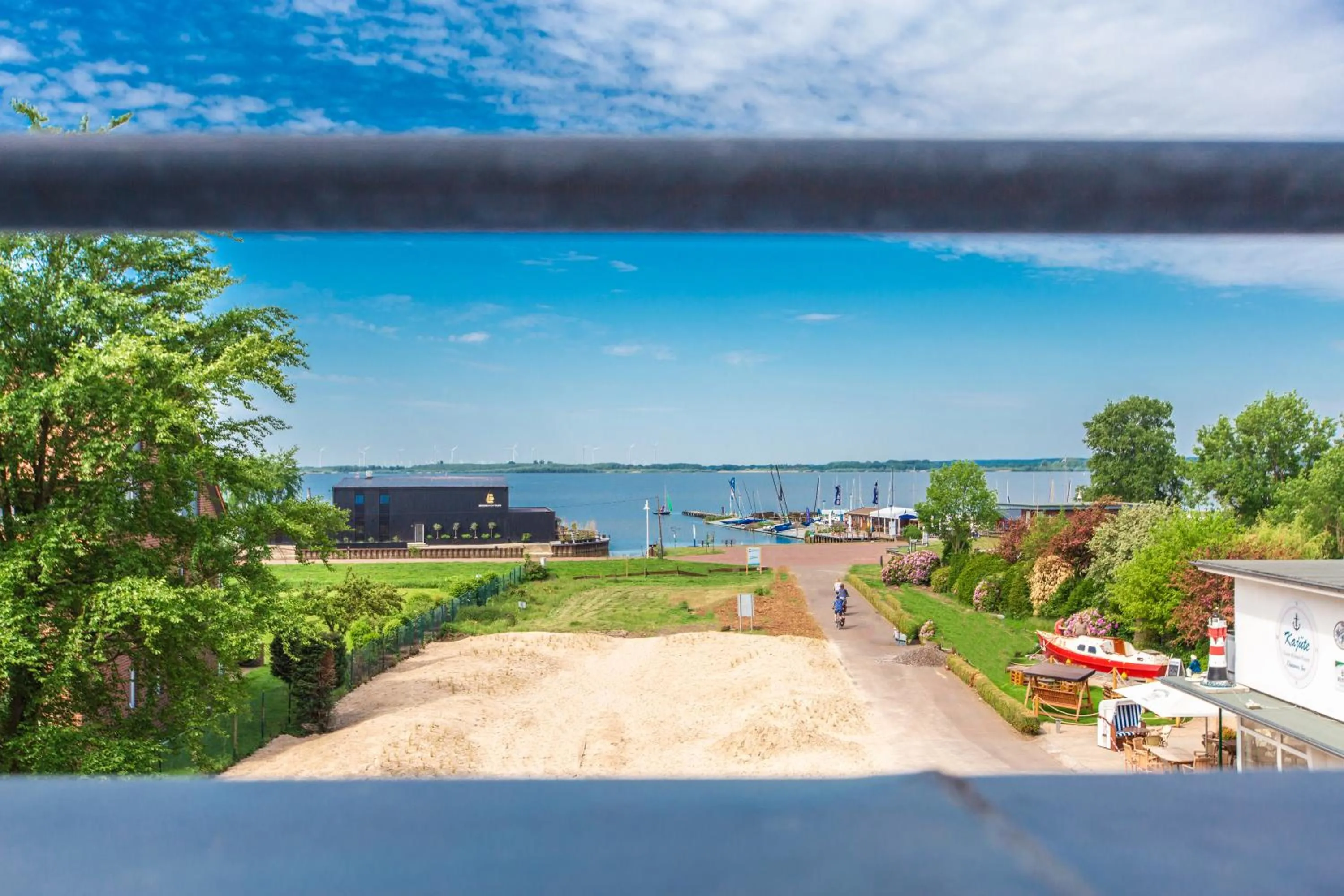 Lake view in Stratmanns Haus am See