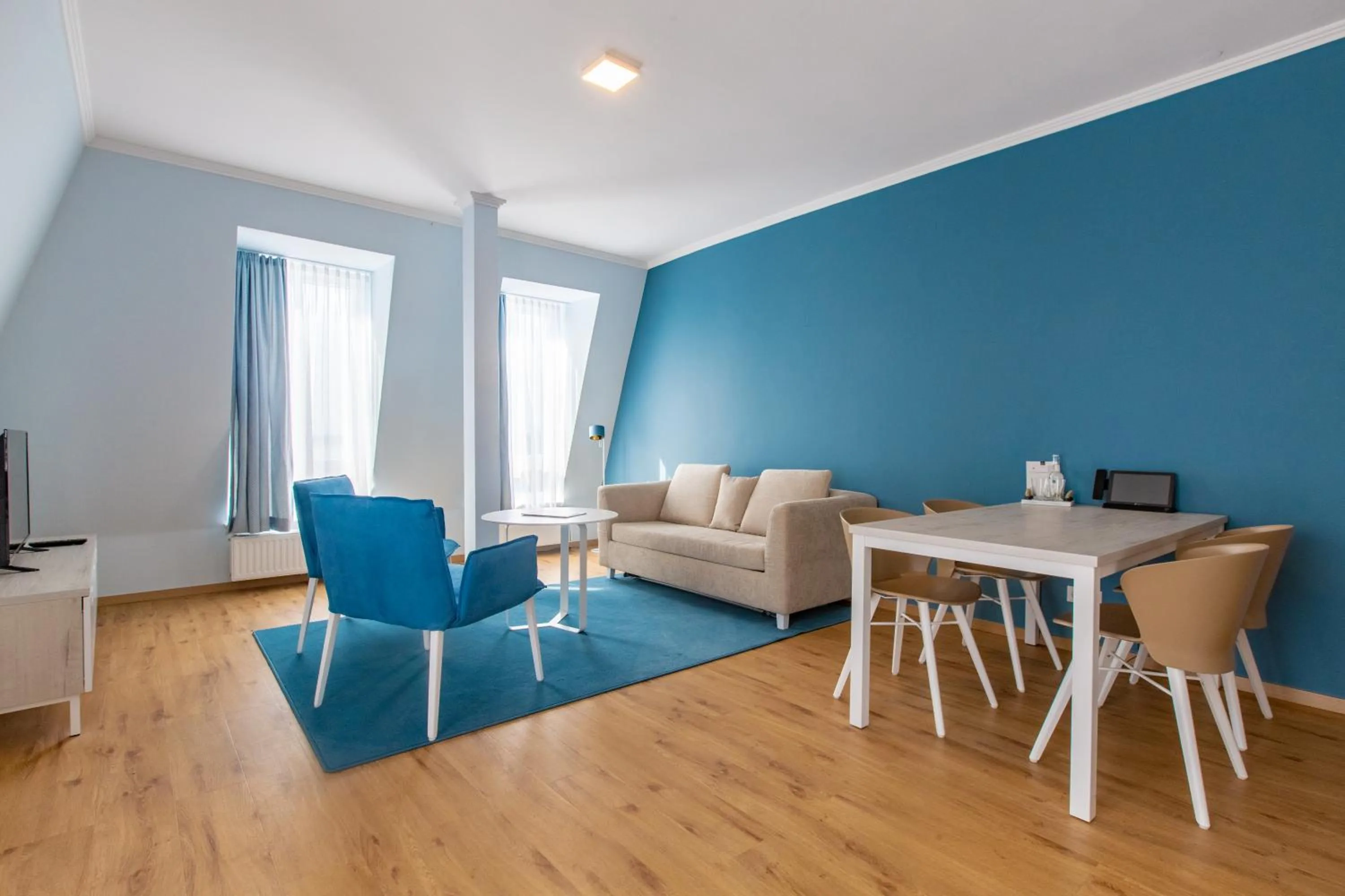 Living room in Stratmanns Haus am See