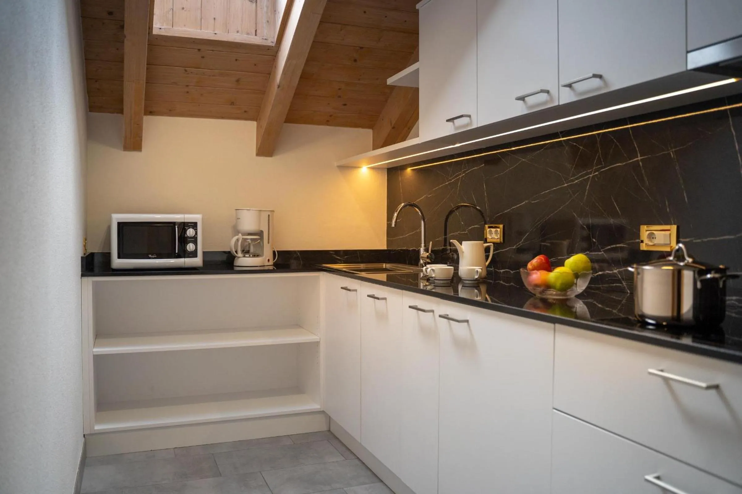 Kitchen or kitchenette in Apartments Lasteis