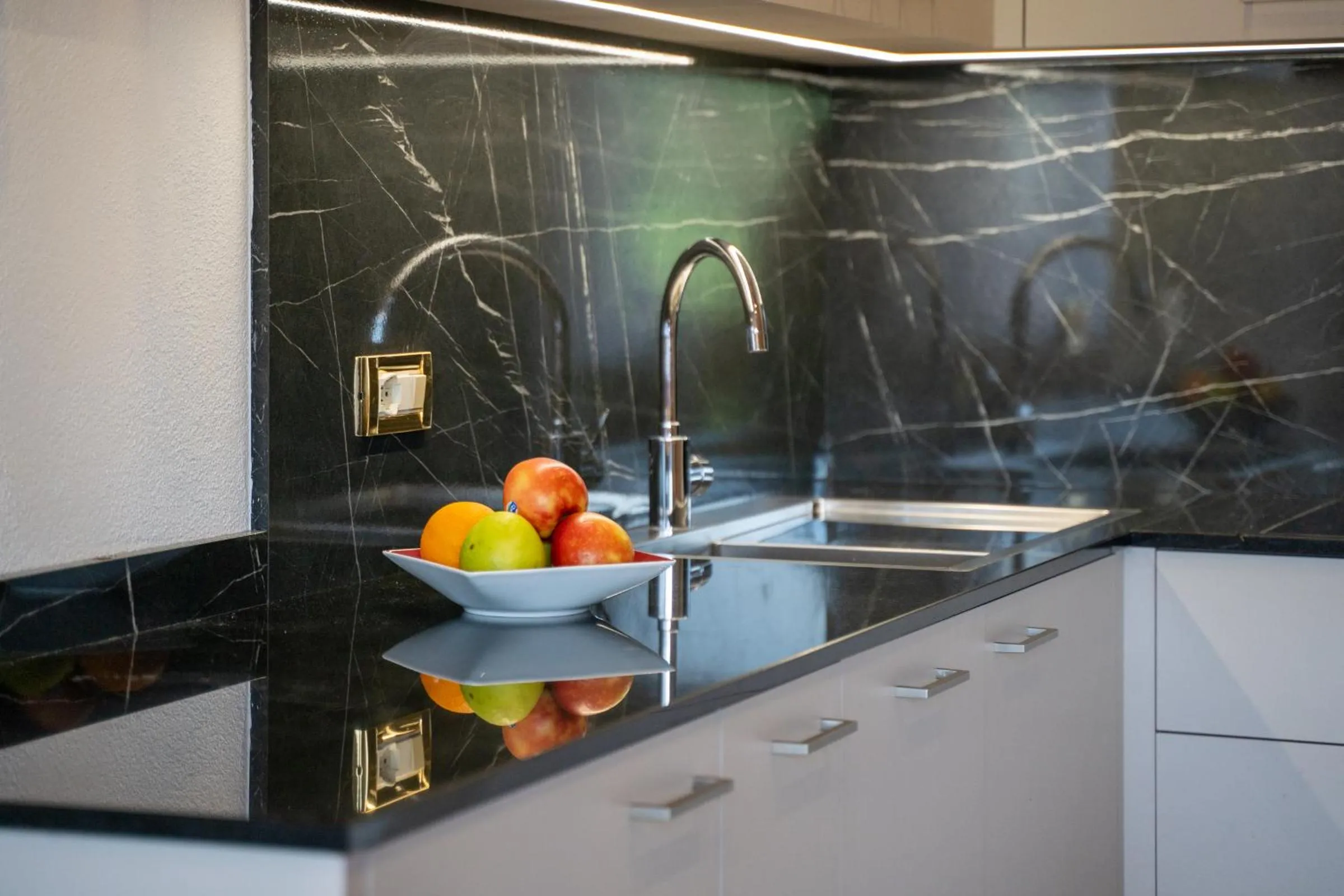 kitchen in Apartments Lasteis