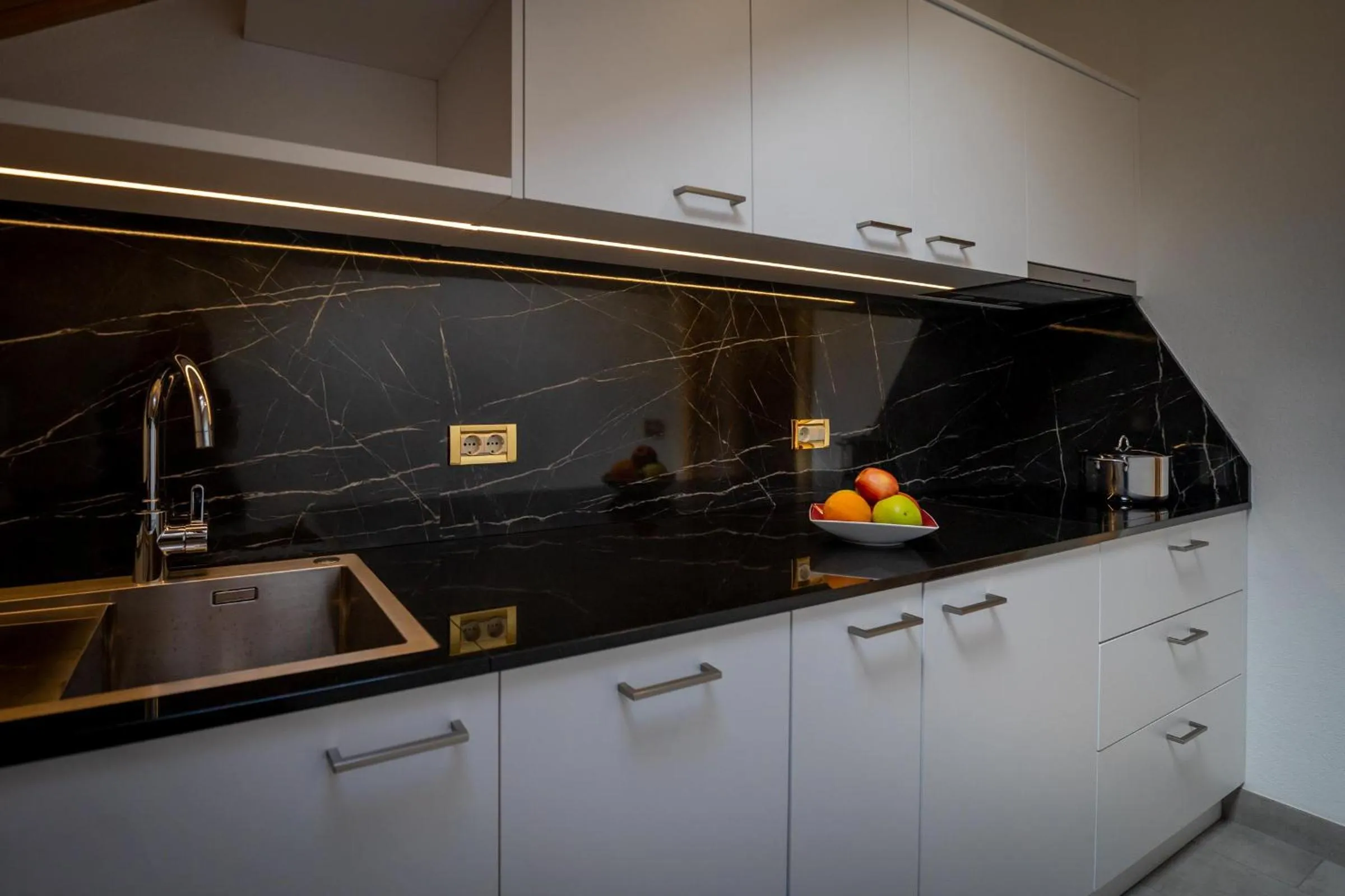 Kitchen or kitchenette in Apartments Lasteis