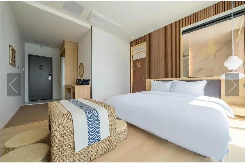 Bed in De Homme Hotel Bed in De Homme Hotel