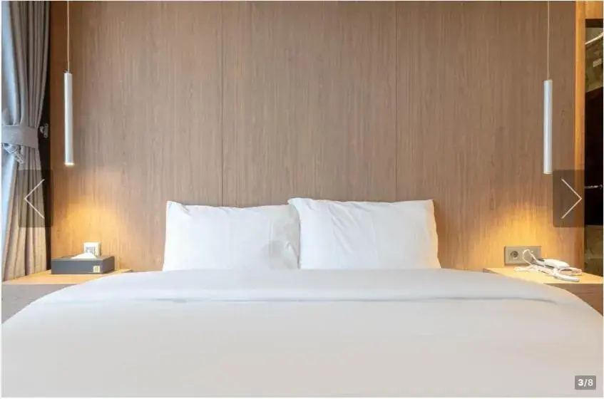 Bed in De Homme Hotel Bed in De Homme Hotel