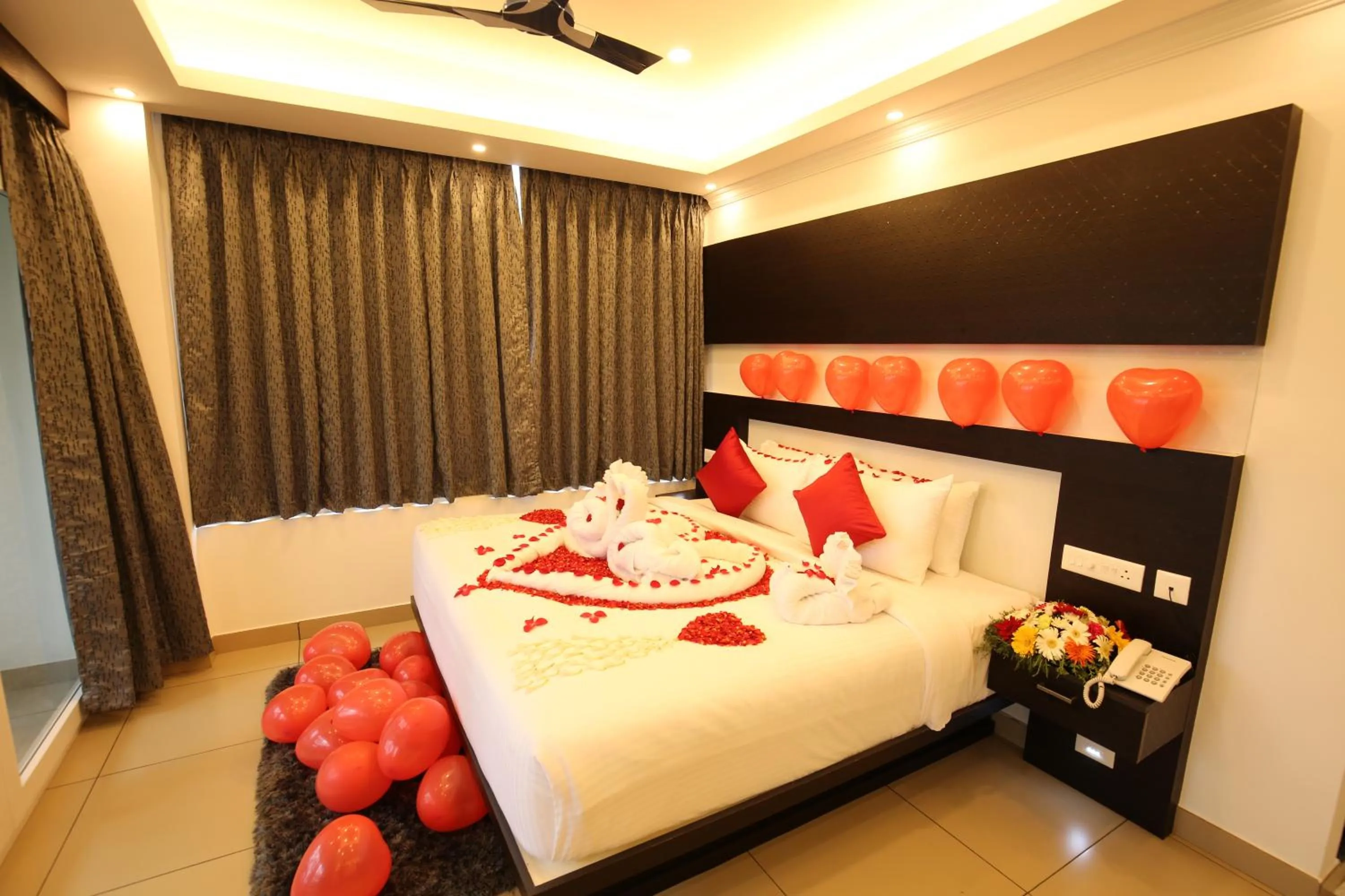 Photo of the whole room, Bed in AMUSE VISTA RESORTS AND SPA