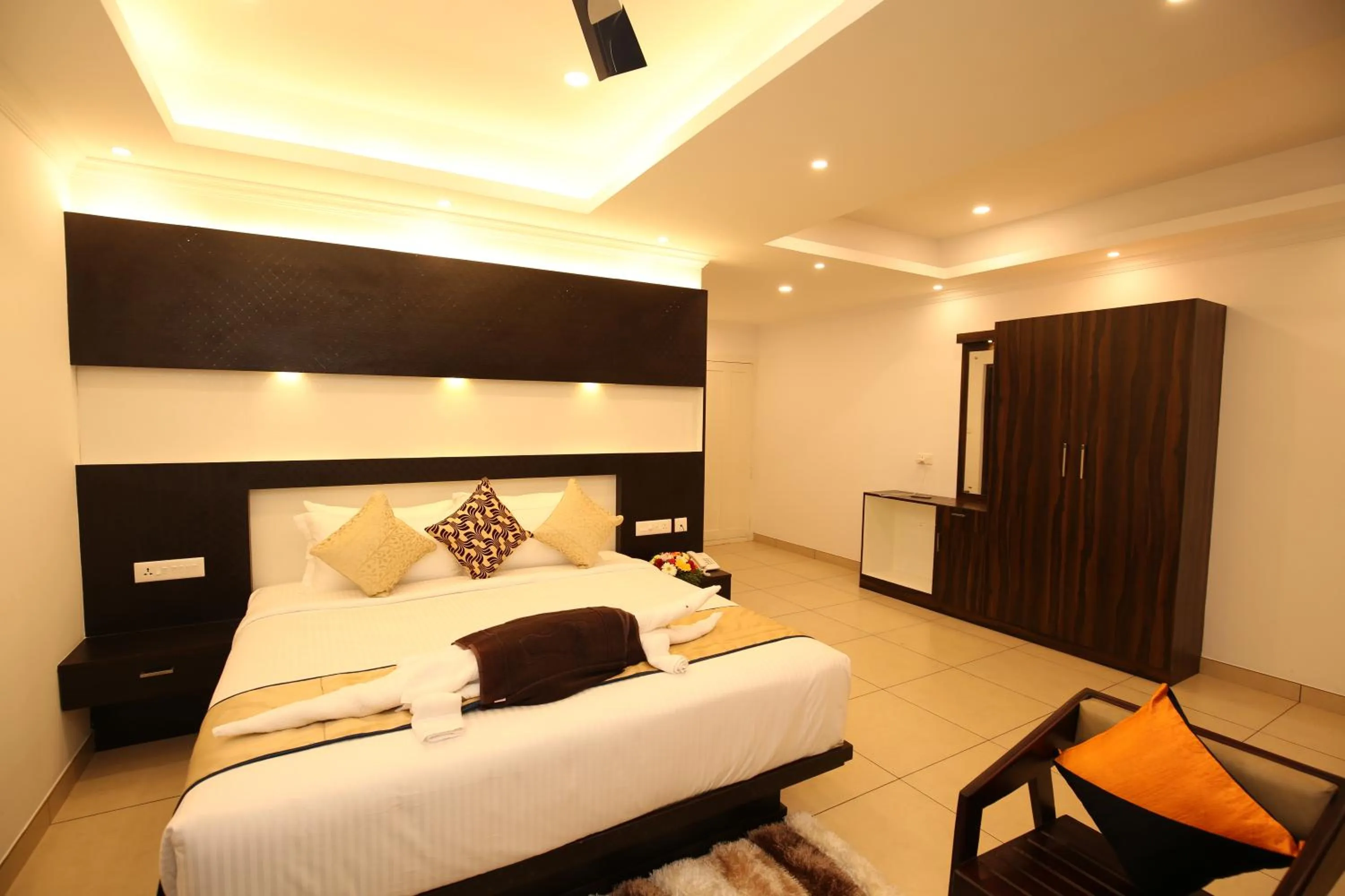 Photo of the whole room, Bed in AMUSE VISTA RESORTS AND SPA