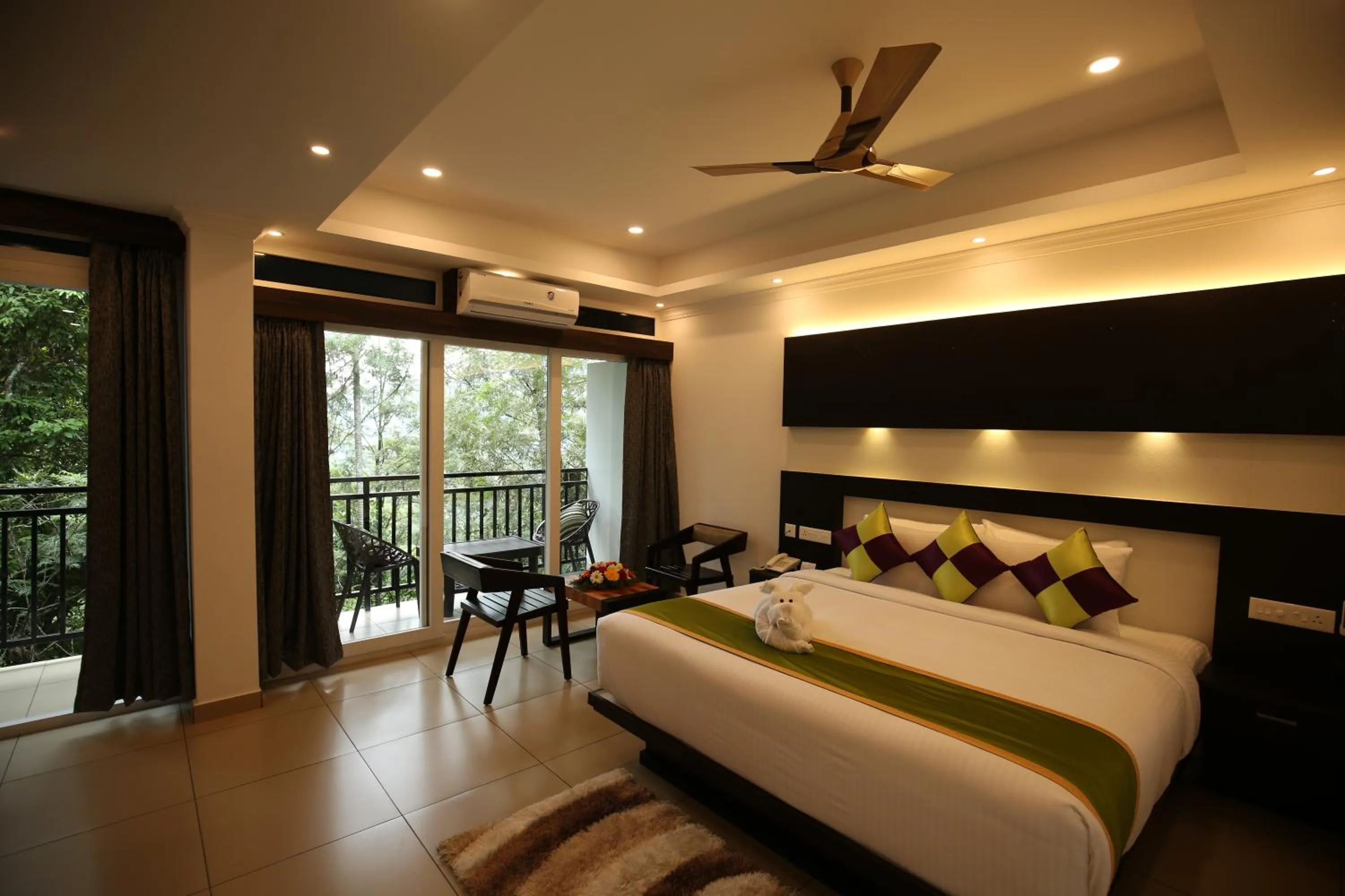 Photo of the whole room, Bed in AMUSE VISTA RESORTS AND SPA